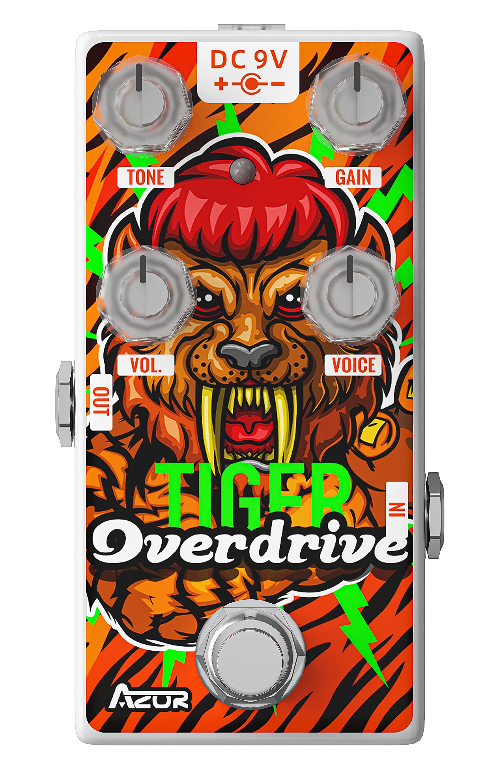 Amazon.com: AZOR Overdrive Guitar Effect Pedal Analog Vintage