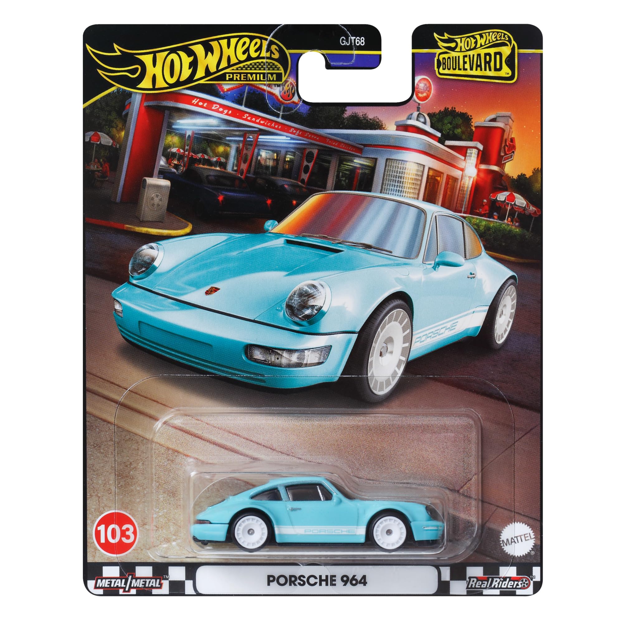 Amazon.com: Hot Wheels Premium Boulevard Porsche 964 Diecast Car