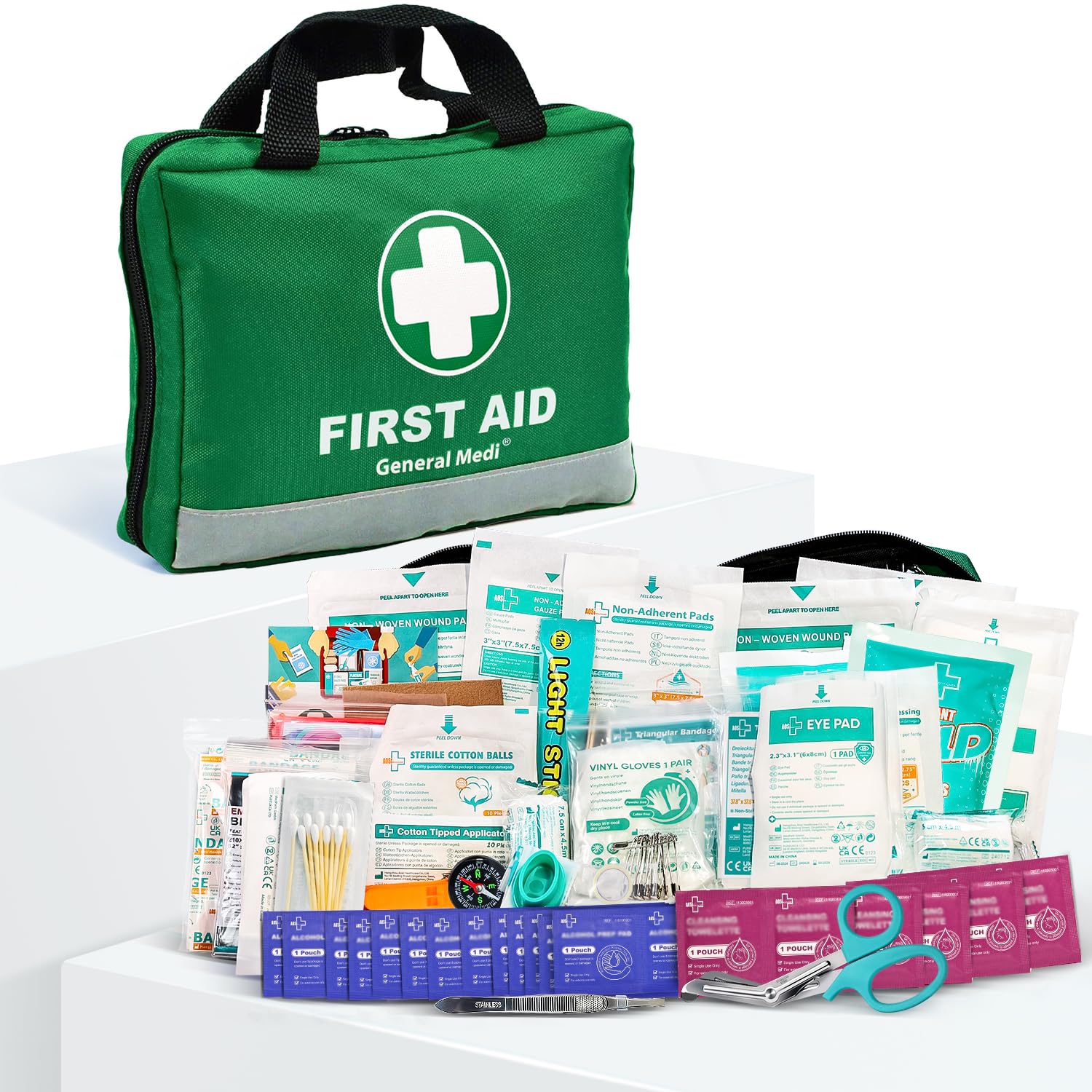 Amazon.com: General Medi 210 Piece First Aid Kit- Emergency Kit