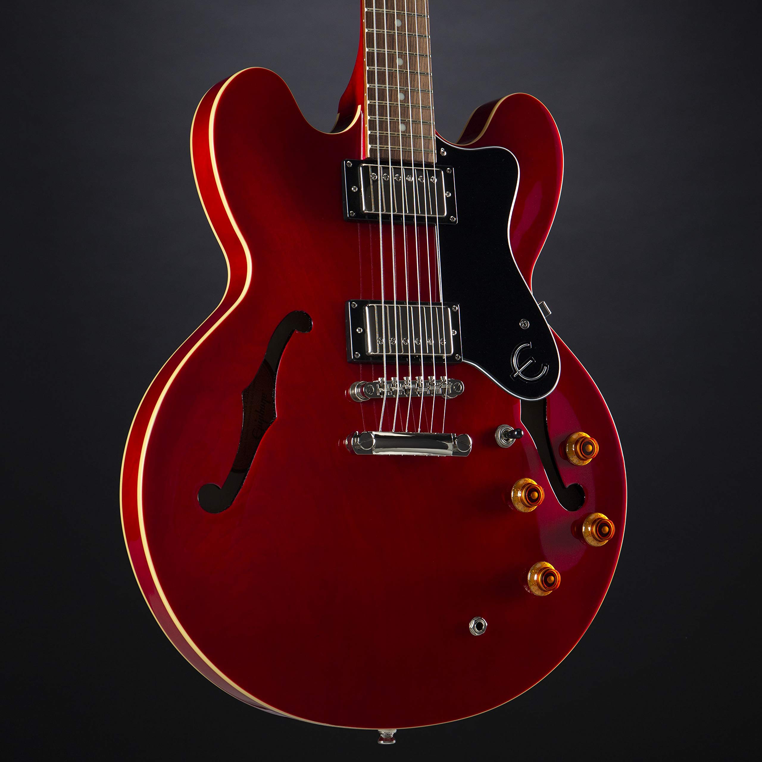Epiphone Dot Archtop Electric Guitar, Cherry : Amazon.in: Musical