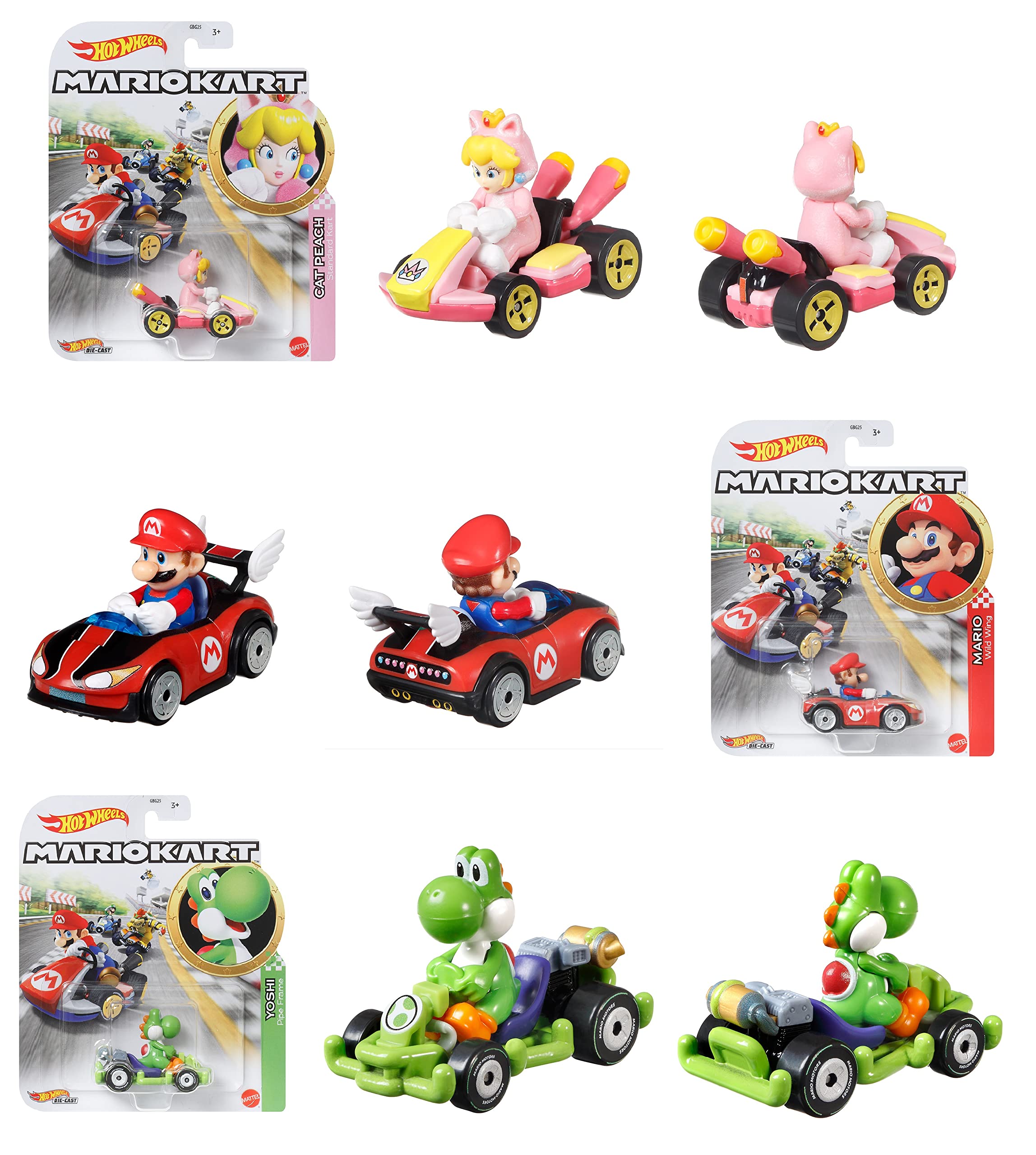 Amazon | ホットウィール(Hot Wheels) マリオカート アソート