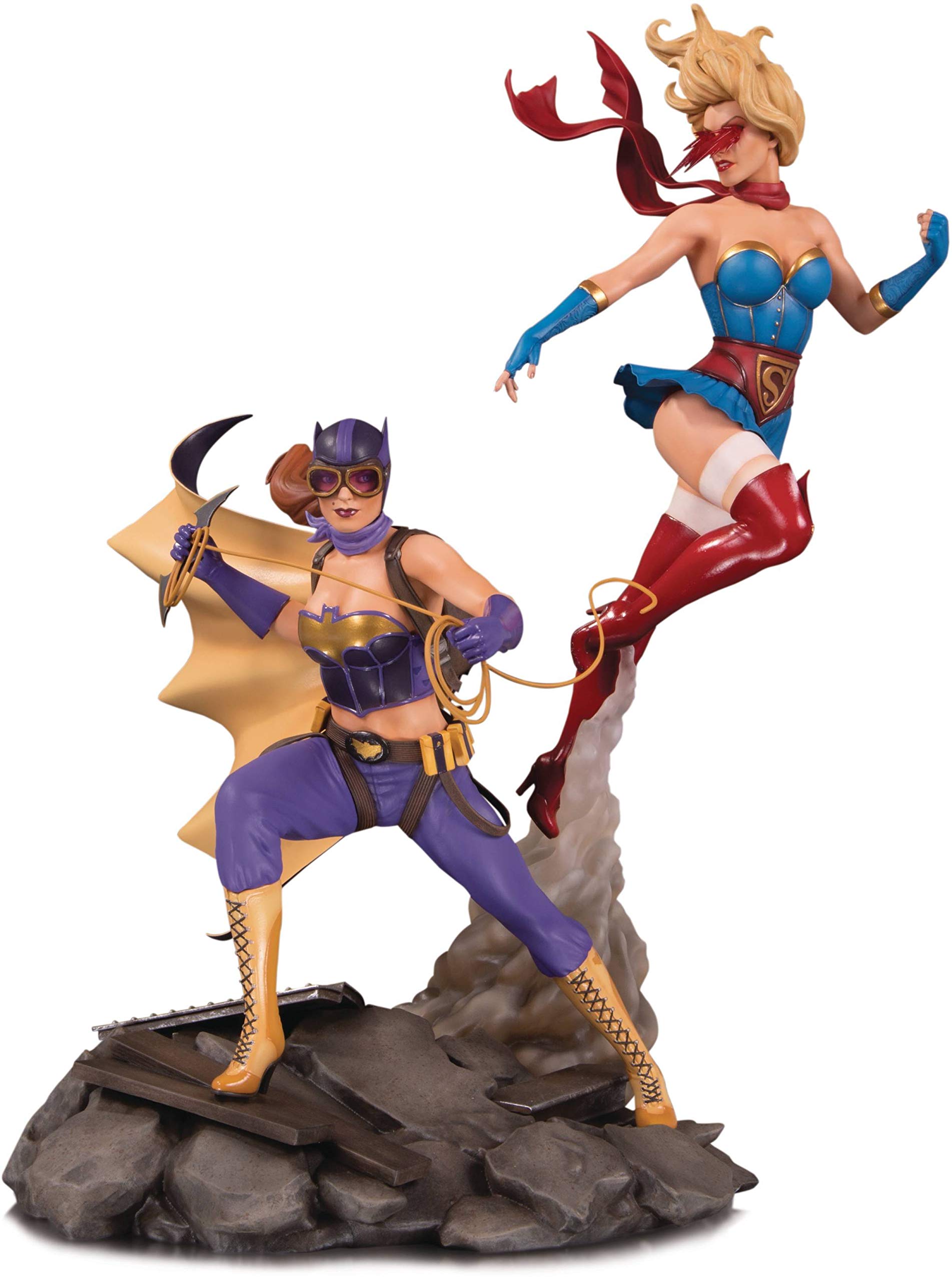 Amazon.com: DC Collectibles Bombshells: Batgirl & Supergirl