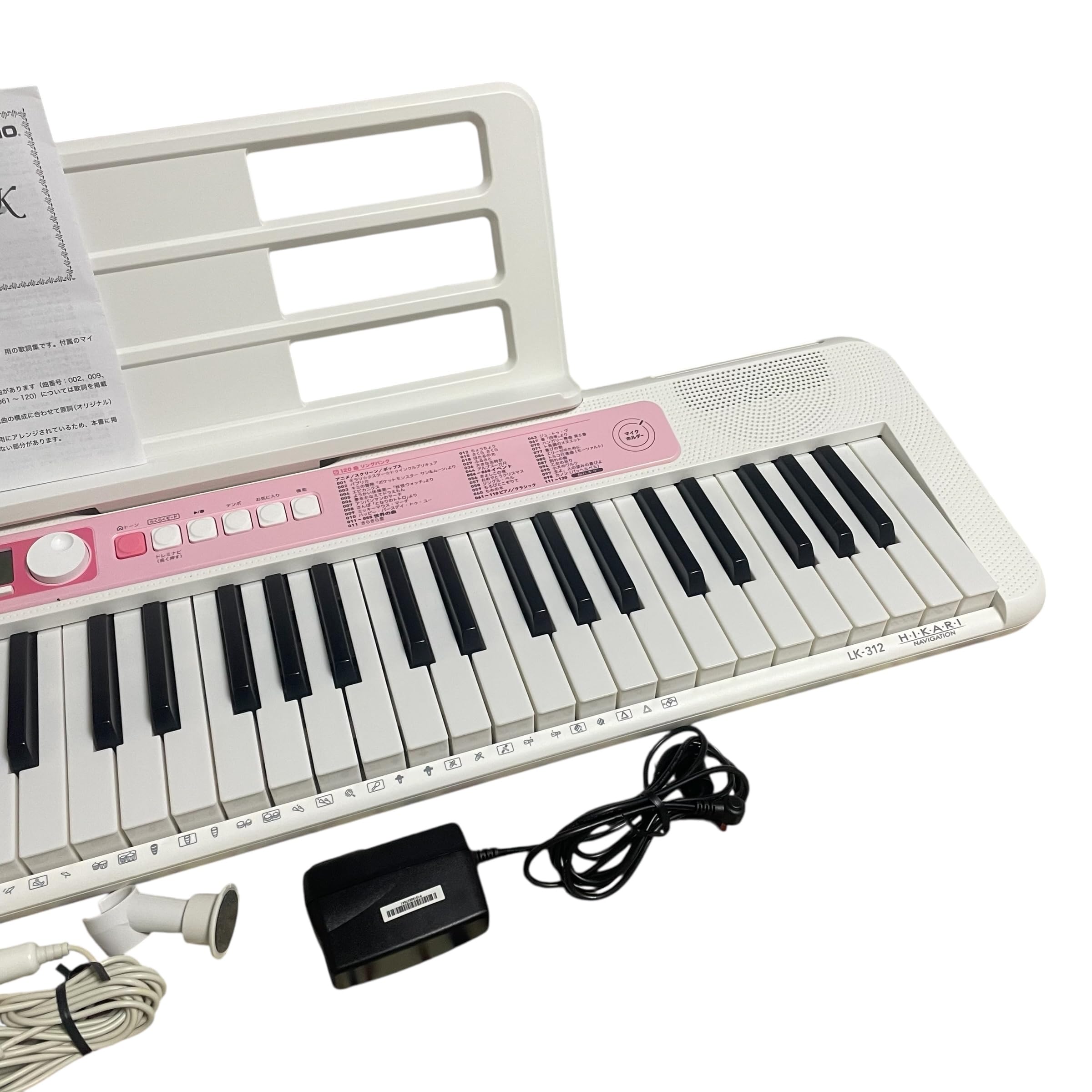 Amazon | CASIO(カシオ) 61鍵盤 電子キーボード LK-312 [光