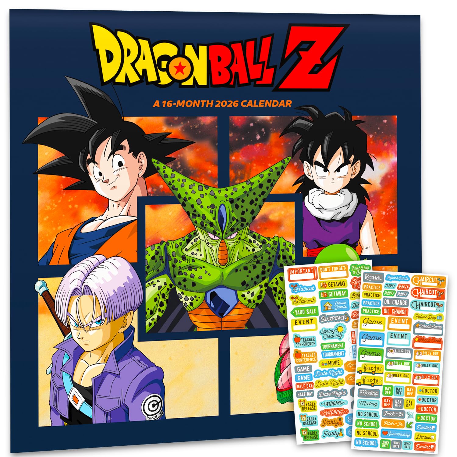 Amazon | ドラゴンボールZカレンダー 2026年 - デラックス2026 悟空と