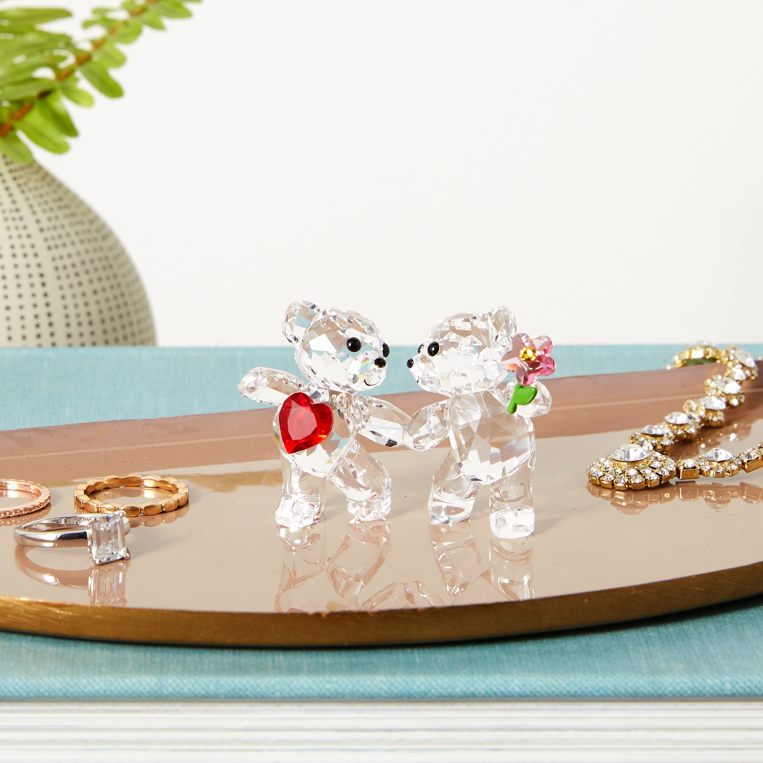Amazon.com: SWAROVSKI Kris Bears Happy Together Figurine Set