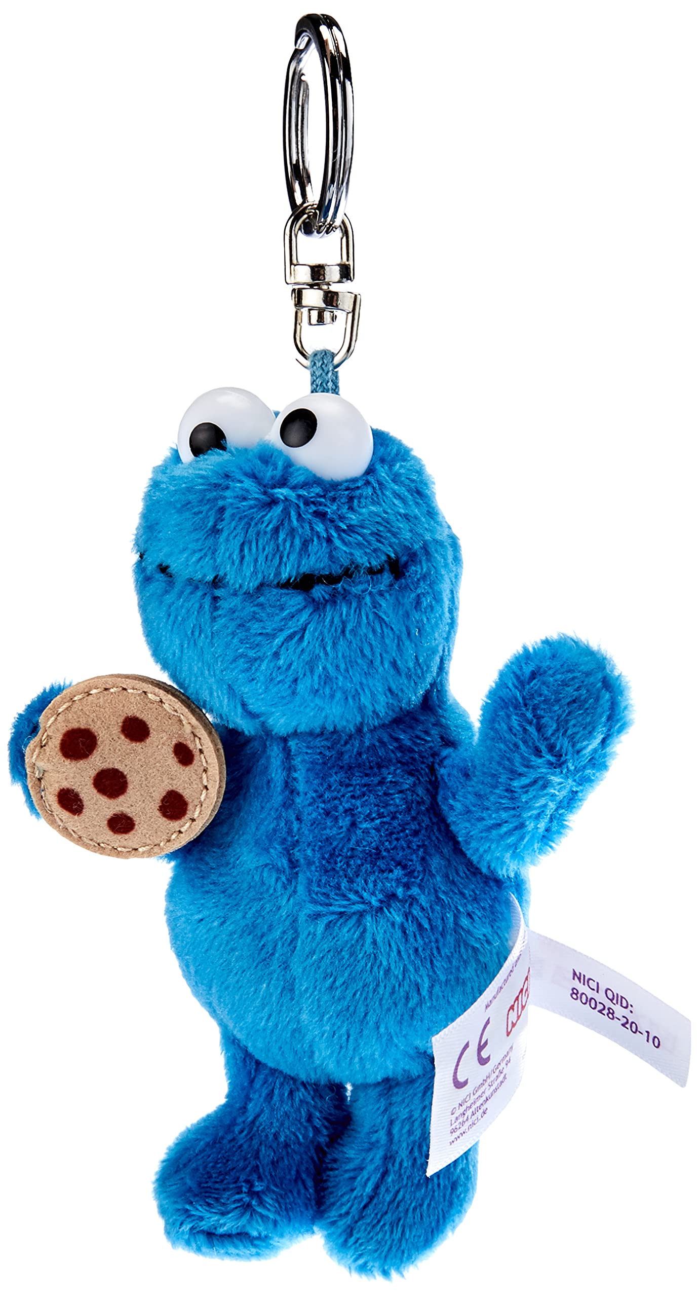 Nici 41960 Sesame Street Cookie Monster Keyring Blue : Amazon.com