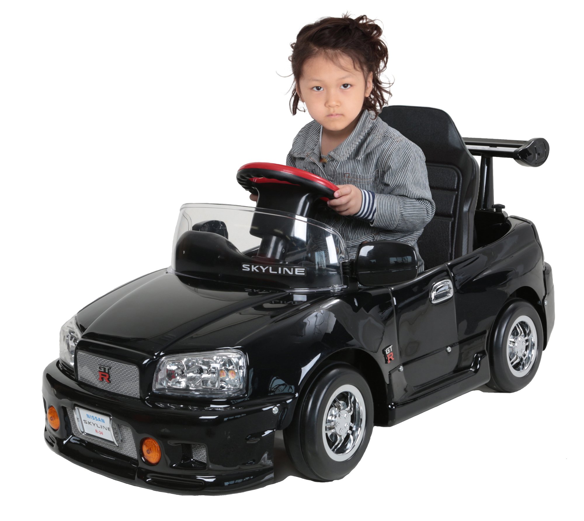 Amazon.co.jp: ミズタニ ペダルカー スカイライン GT-R R34 ブラック