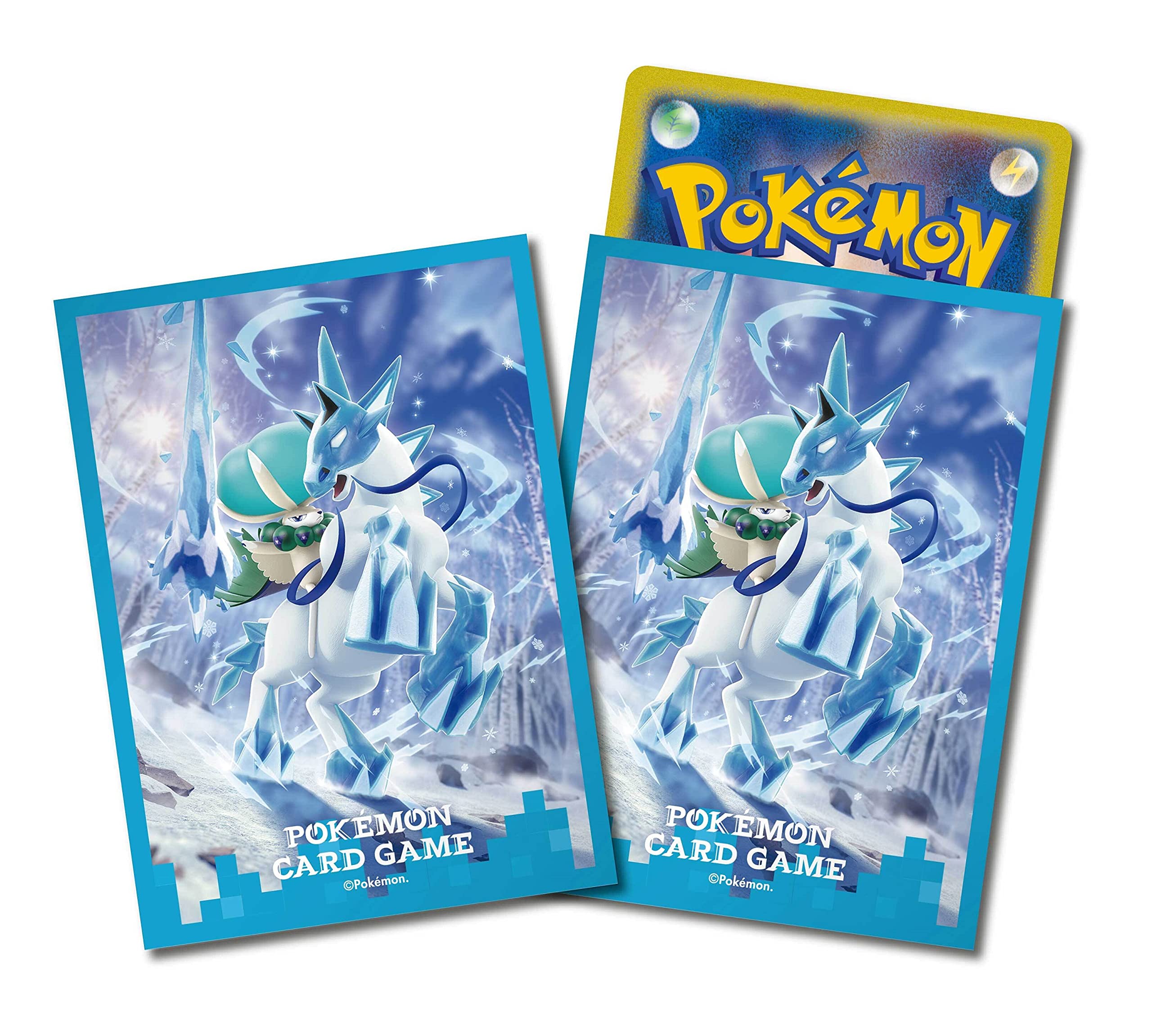 Amazon | ポケモンカードゲーム デッキシールド バドレックス（はくば