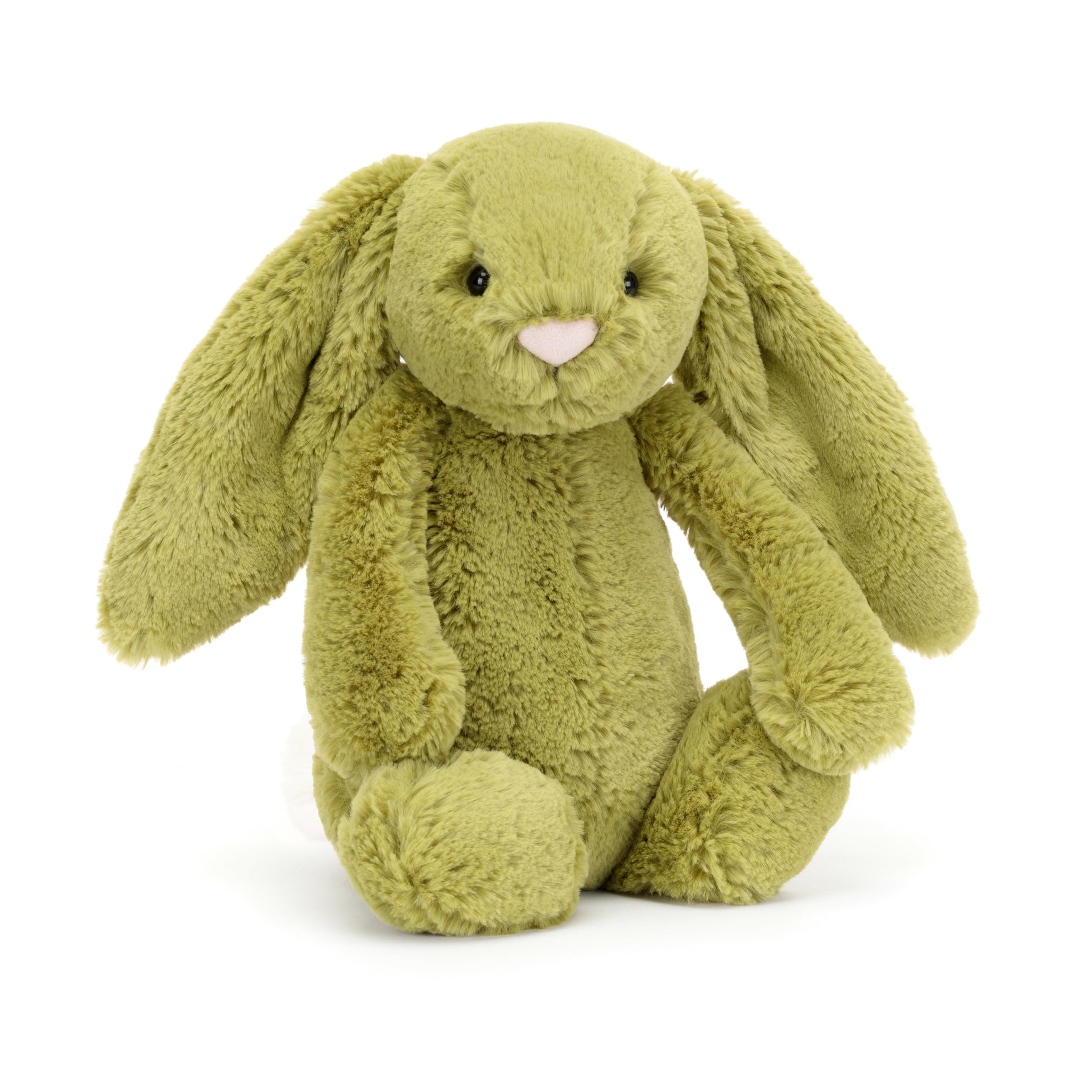 Amazon.com: Jellycat Bashful 苔蘚兔子填充動物,中等12 英吋(約30.5