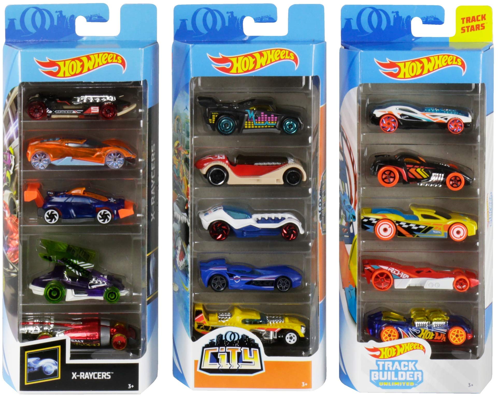 Amazon.com: Hot Wheels Track Bundle City Track Builder X-Raycers 5