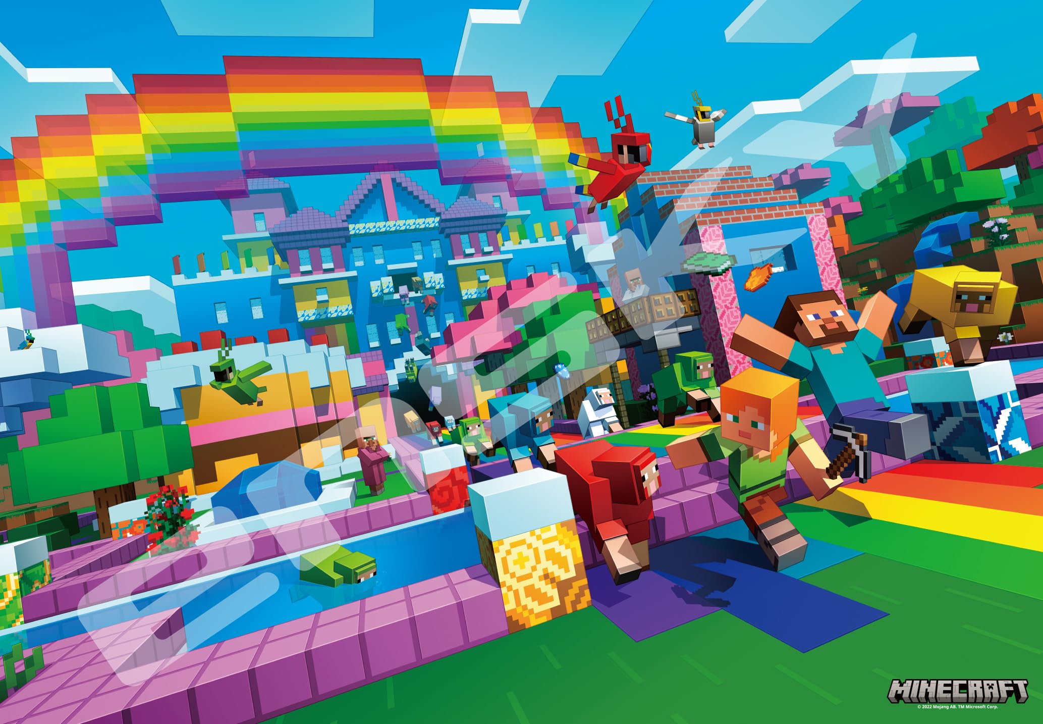 Amazon | エンスカイ(ENSKY) MINECRAFT マインクラフト 色彩の世界 51