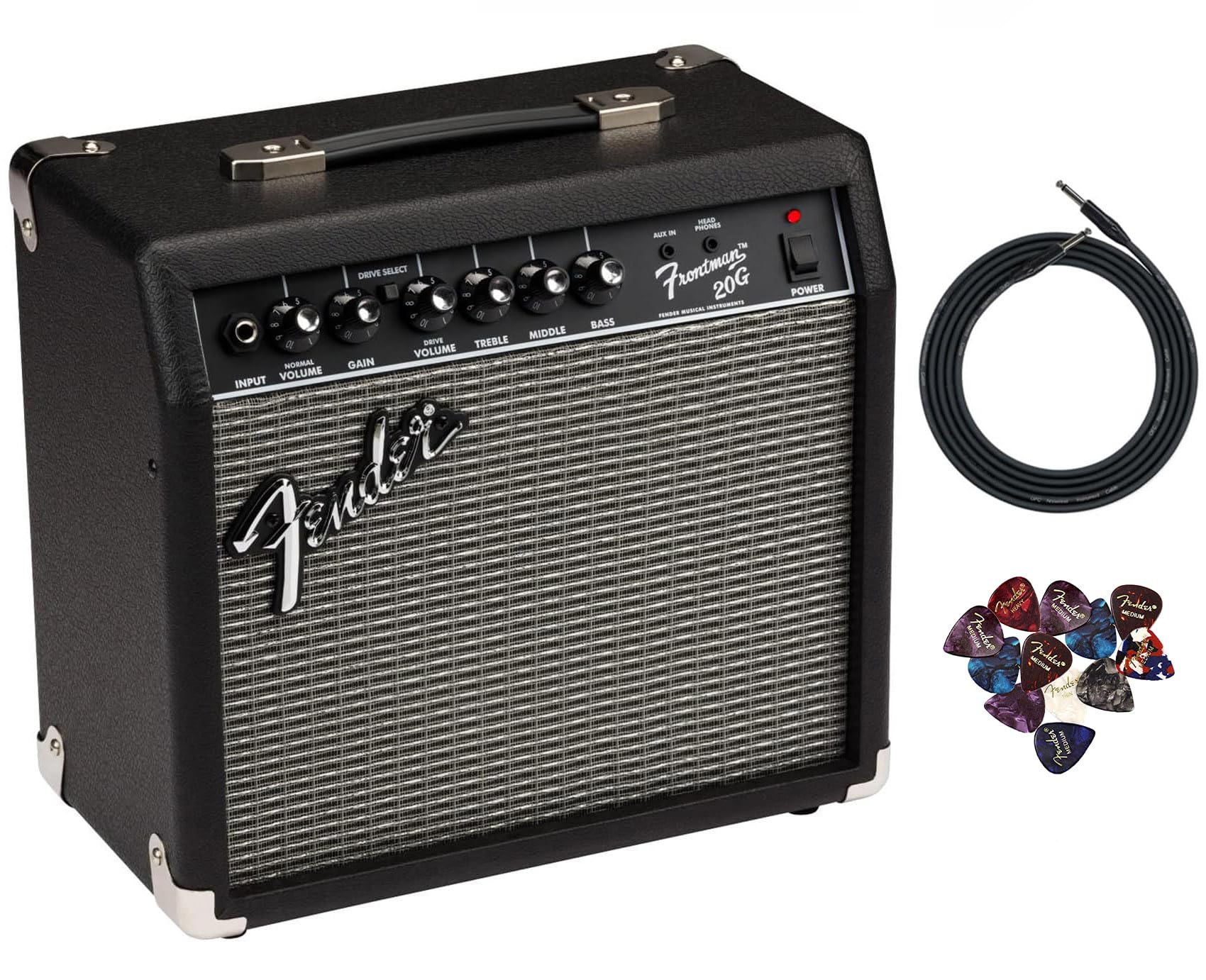 Amazon.co.jp: Fender Frontman 20G Guitar Combo Amplifier - Black