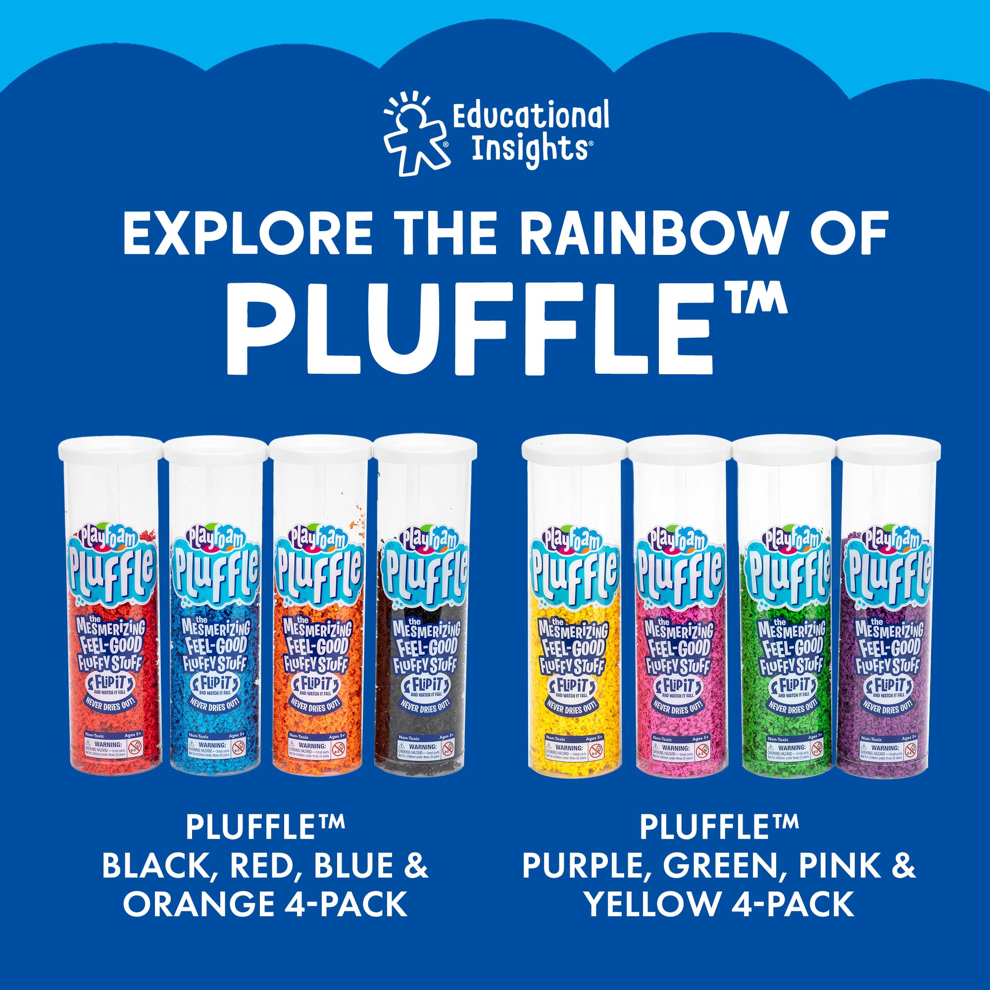 Amazon.com: Educational Insights Pluffle® Ocean Sensory Set with 2