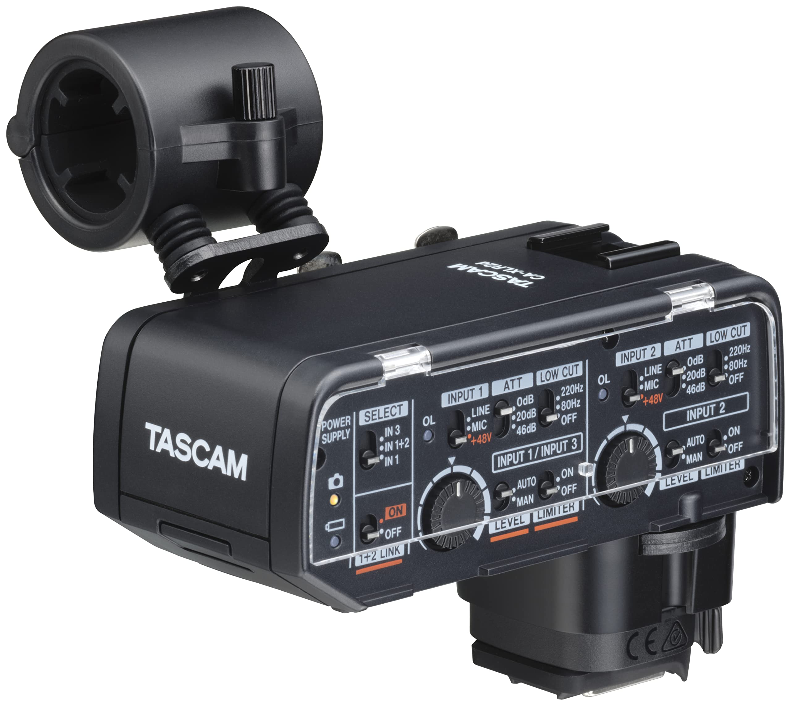 Amazon | TASCAM(タスカム) CA-XLR2d-C ミラーレスカメラ対応XLRマイク