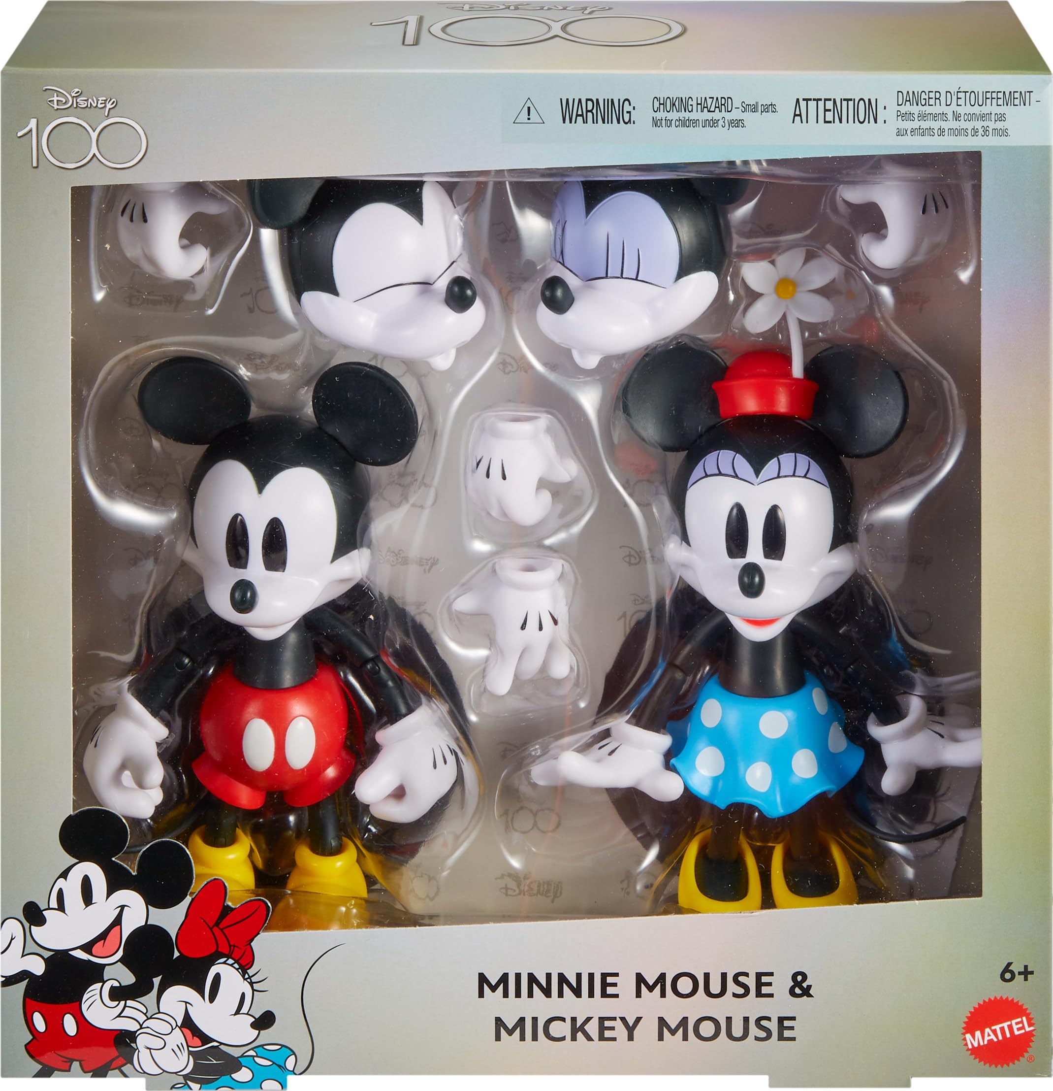 Amazon.co.jp: Mattel ディズニー 100 コレクター用アクション