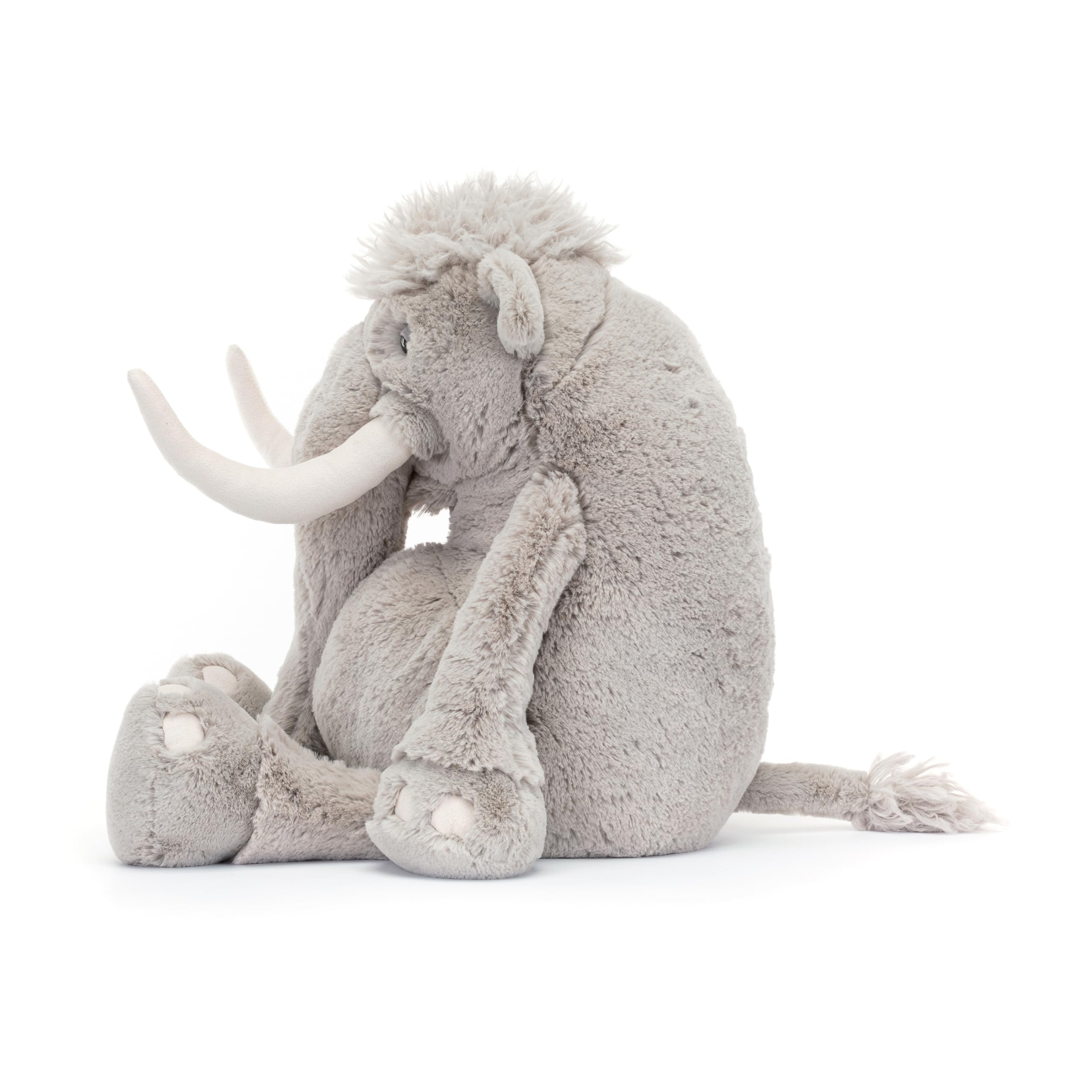 Amazon.co.jp: Jellycat Viggo マンモスぬいぐるみ 19インチ 先史時代