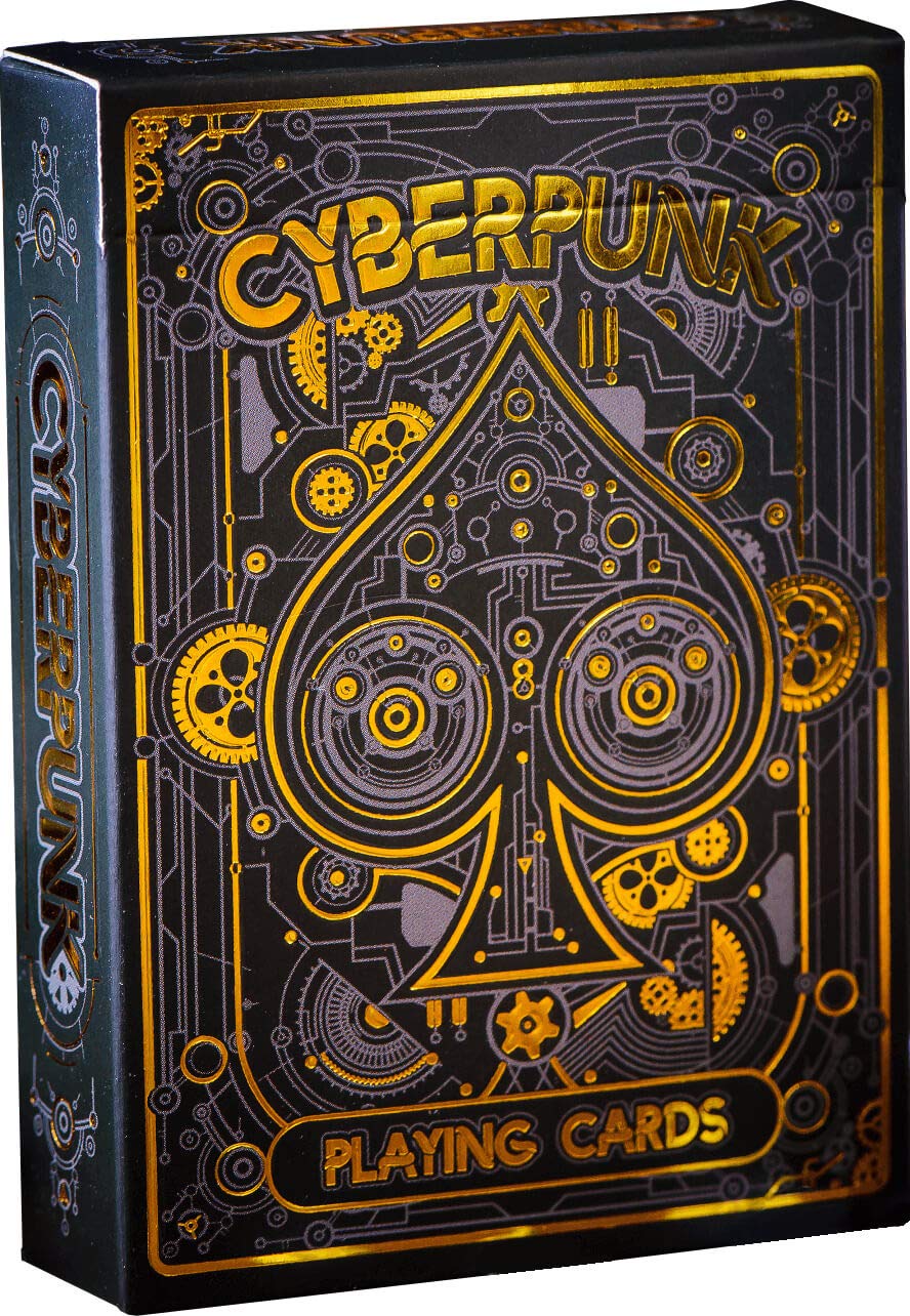 Amazon.co.jp: Elephant Playing Cards サイバーパンク ゴールド