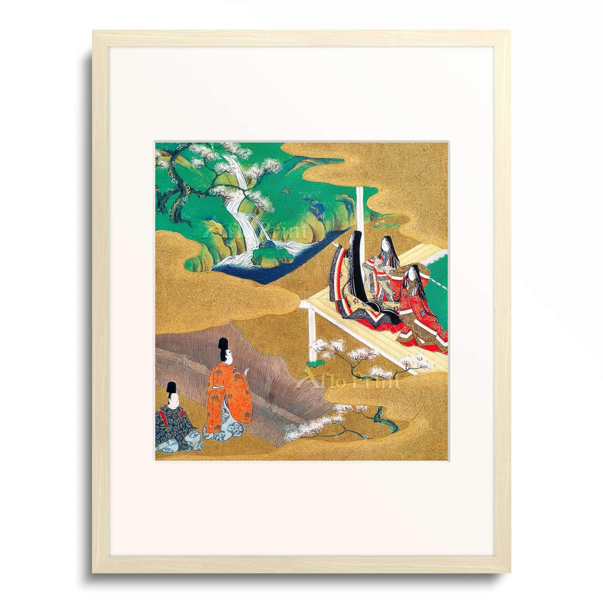 Amazon.co.jp: 土佐光起 Tosa Mistuoki 「源氏物語絵巻 五帖 若紫