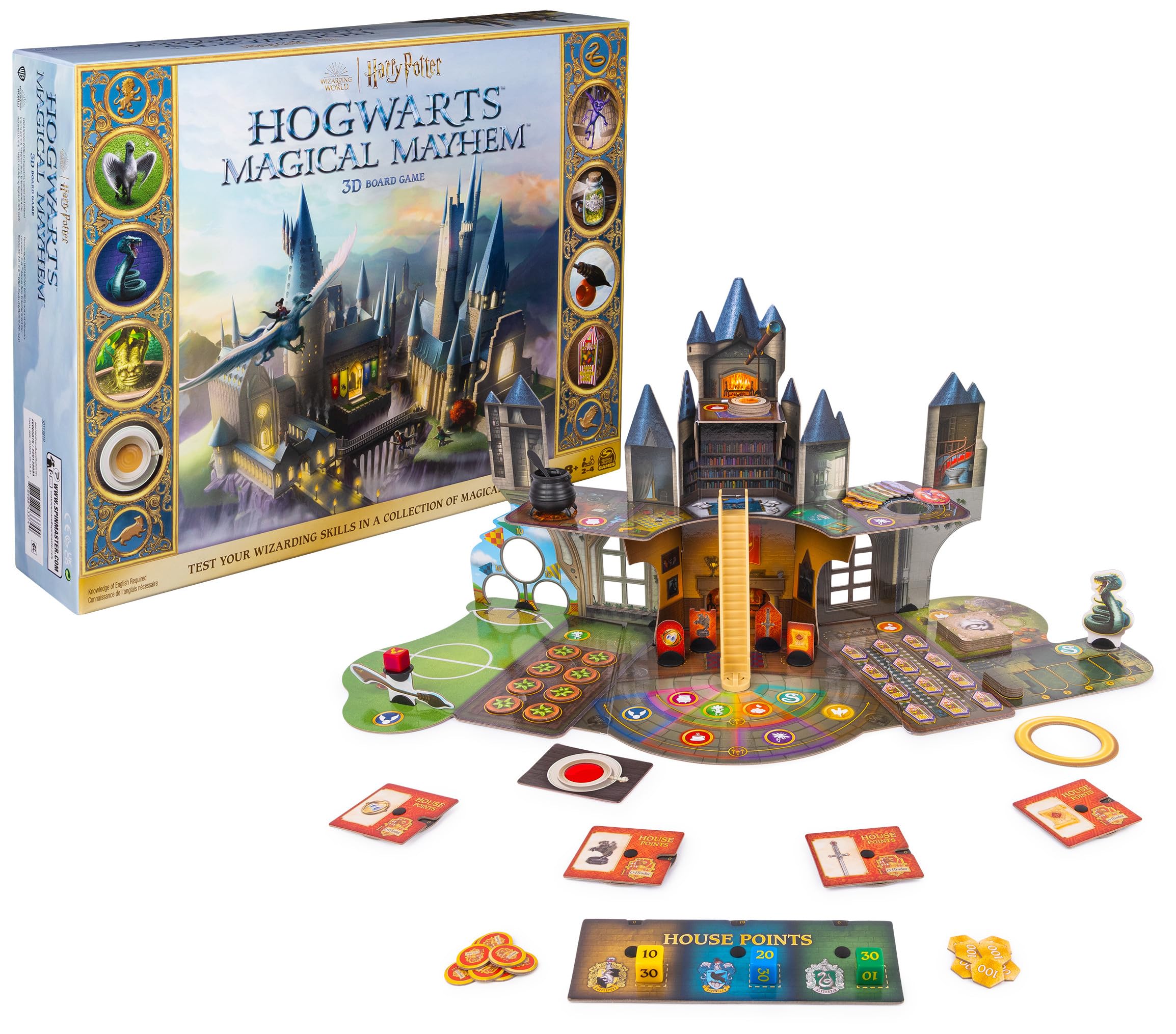 Amazon.co.jp: Wizarding World ホグワーツ マジカルメイヘム 3Dボード