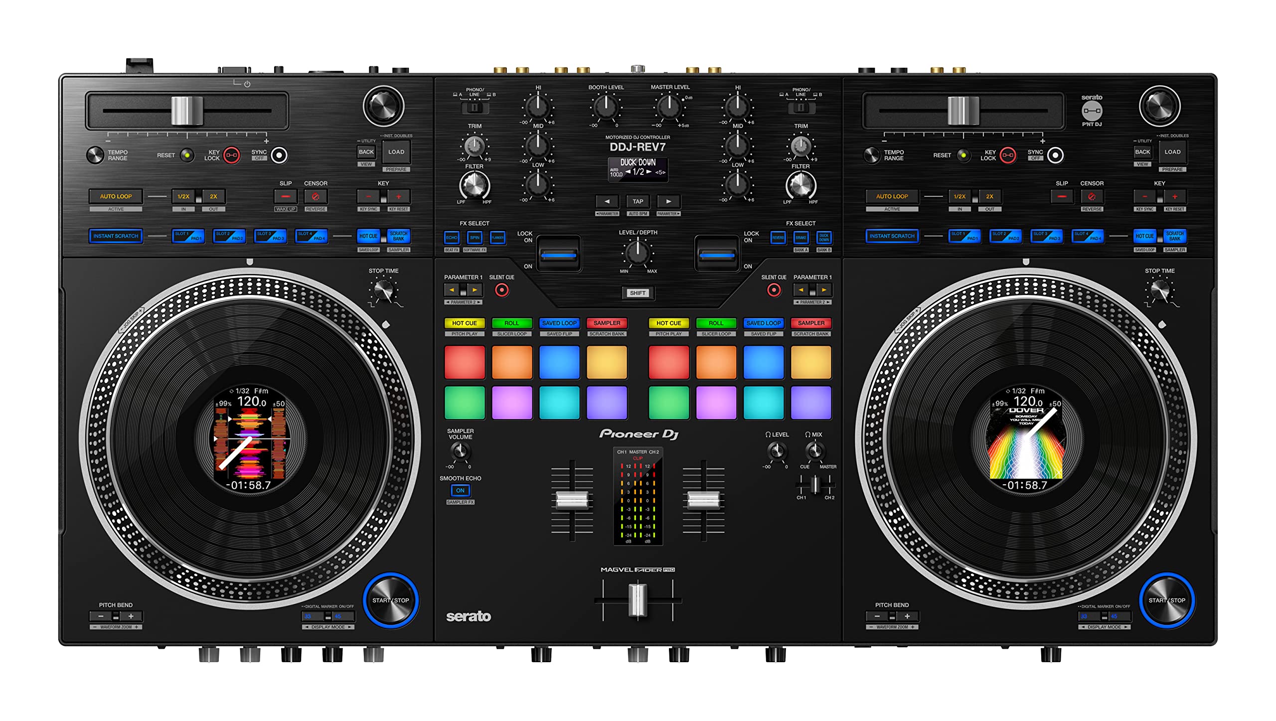 Amazon | Pioneer DJ Serato DJ Pro対応 スクラッチスタイル 2ch