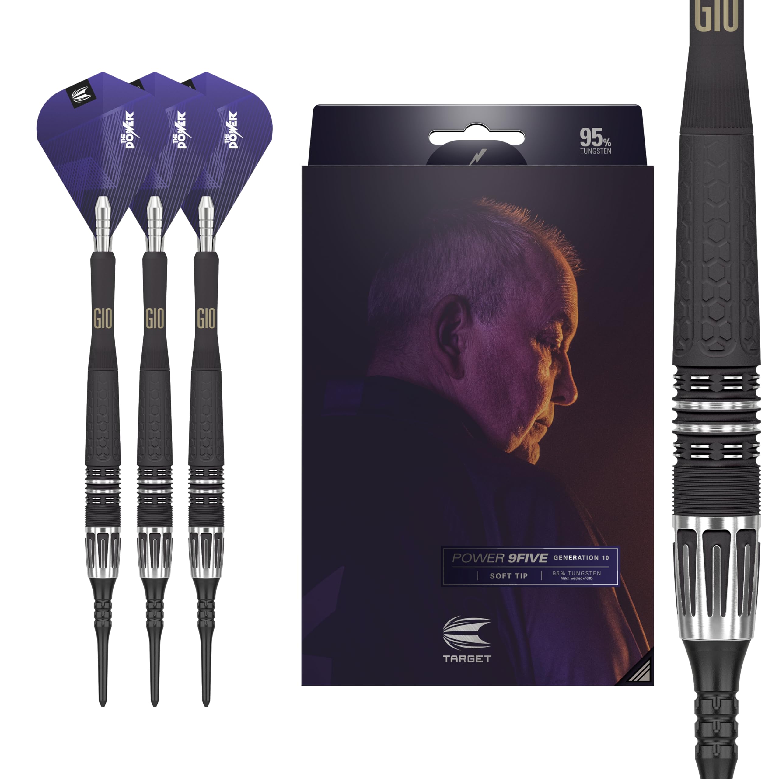 Amazon | TARGET（ターゲット）POWER 9FIVE G10 20G 95% SOFT TIP