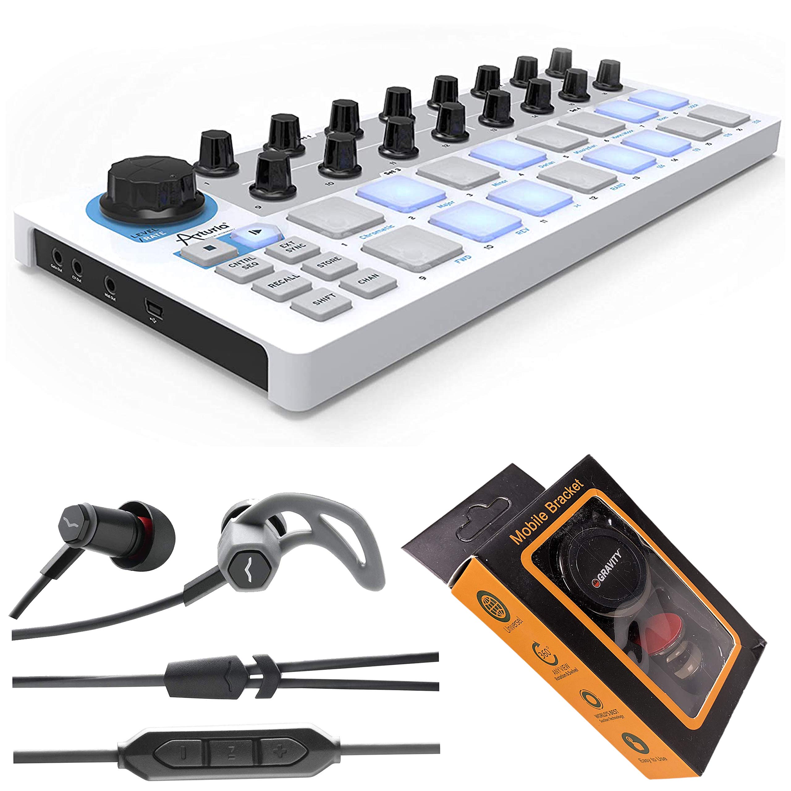 Amazon.com: Arturia BeatStep Pad Controller and CV/Gate Sequencer