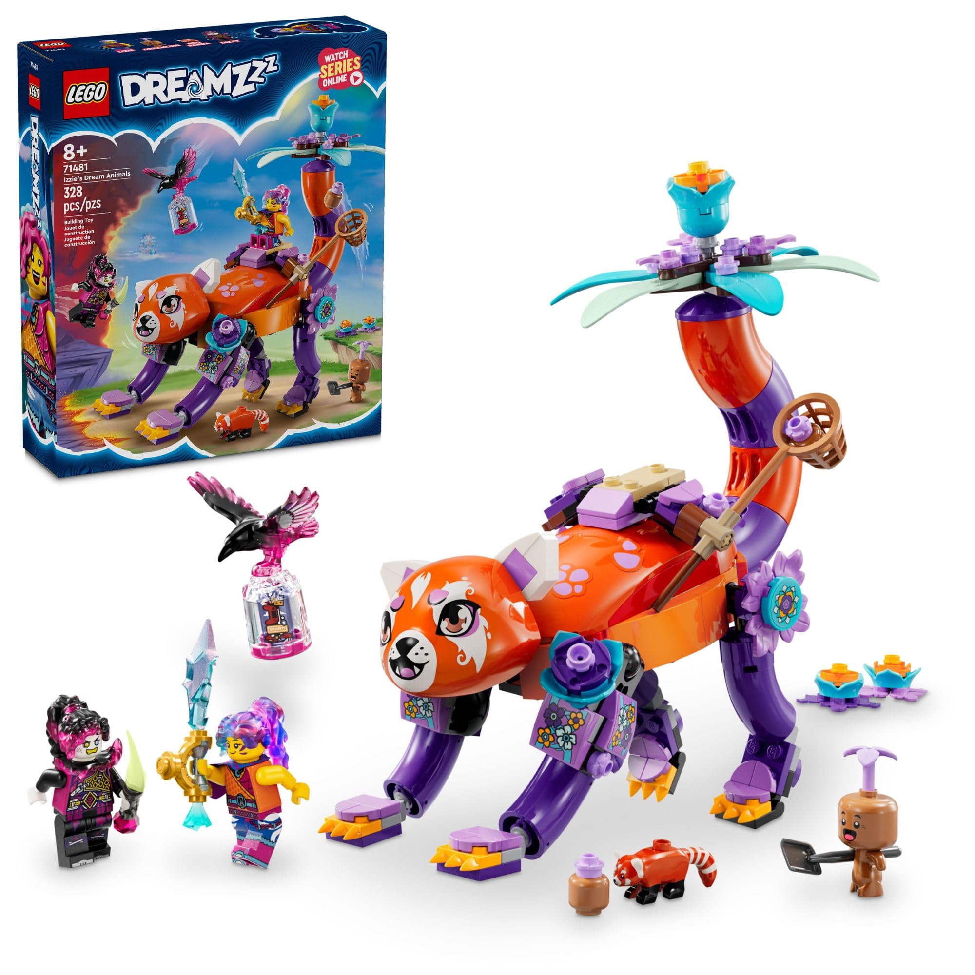 Amazon.com: LEGO Dreamzzz Izzie's Dream Animals Toys - Building