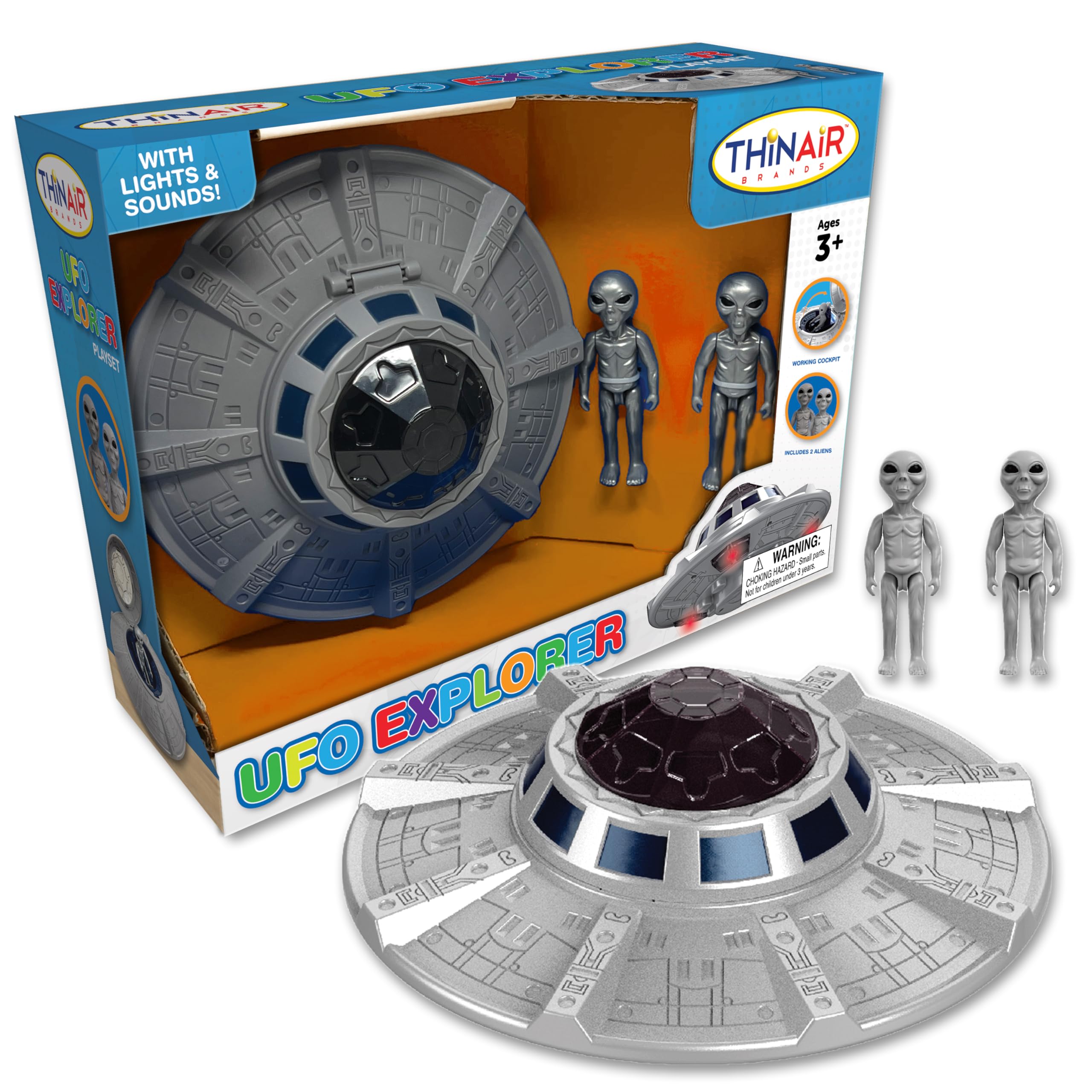 Amazon.com: Nature Bound UFO Spaceship Space Toy, Kids Spaceship