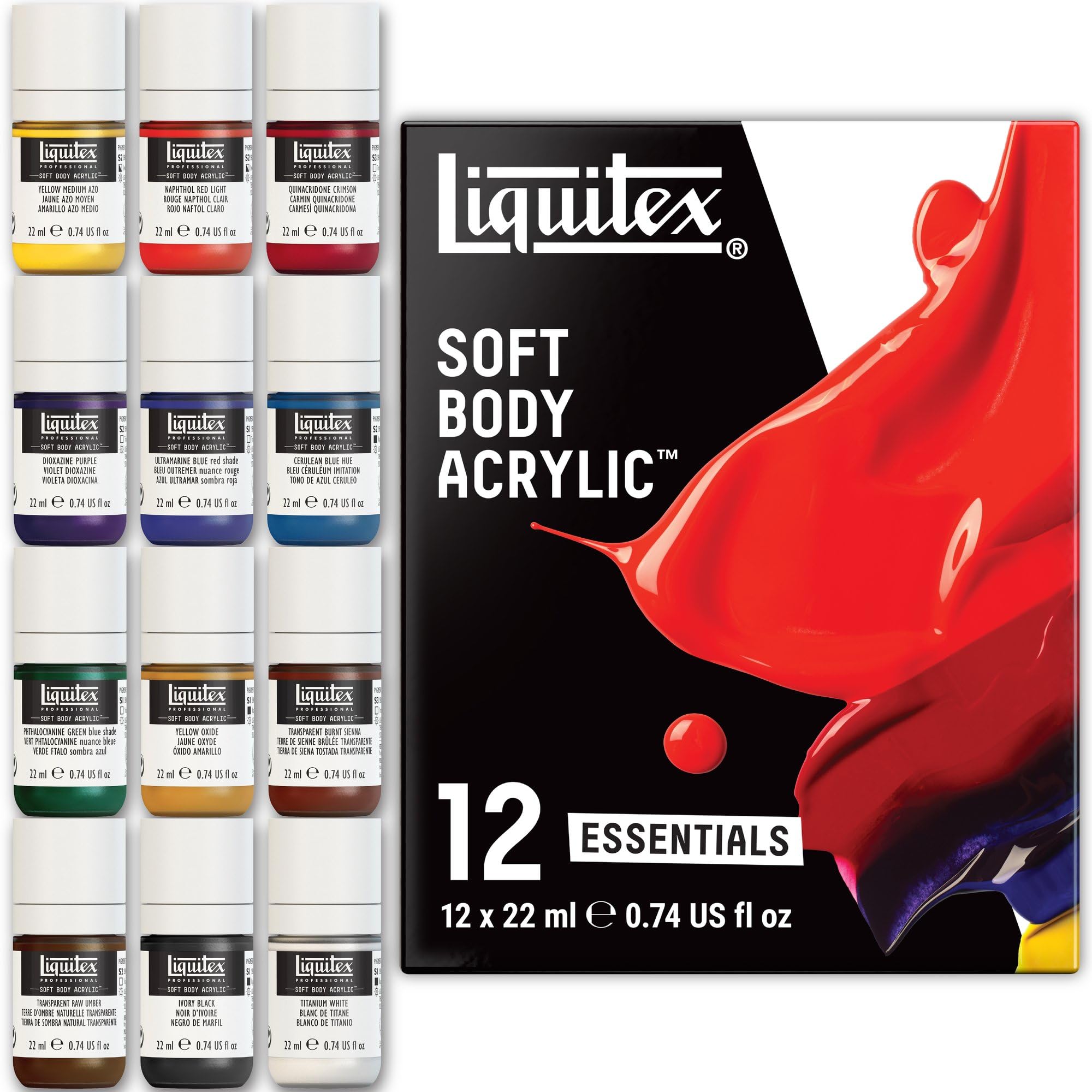 Amazon.co.jp: Liquitex プロフェッショナル ソフトボディ アクリル