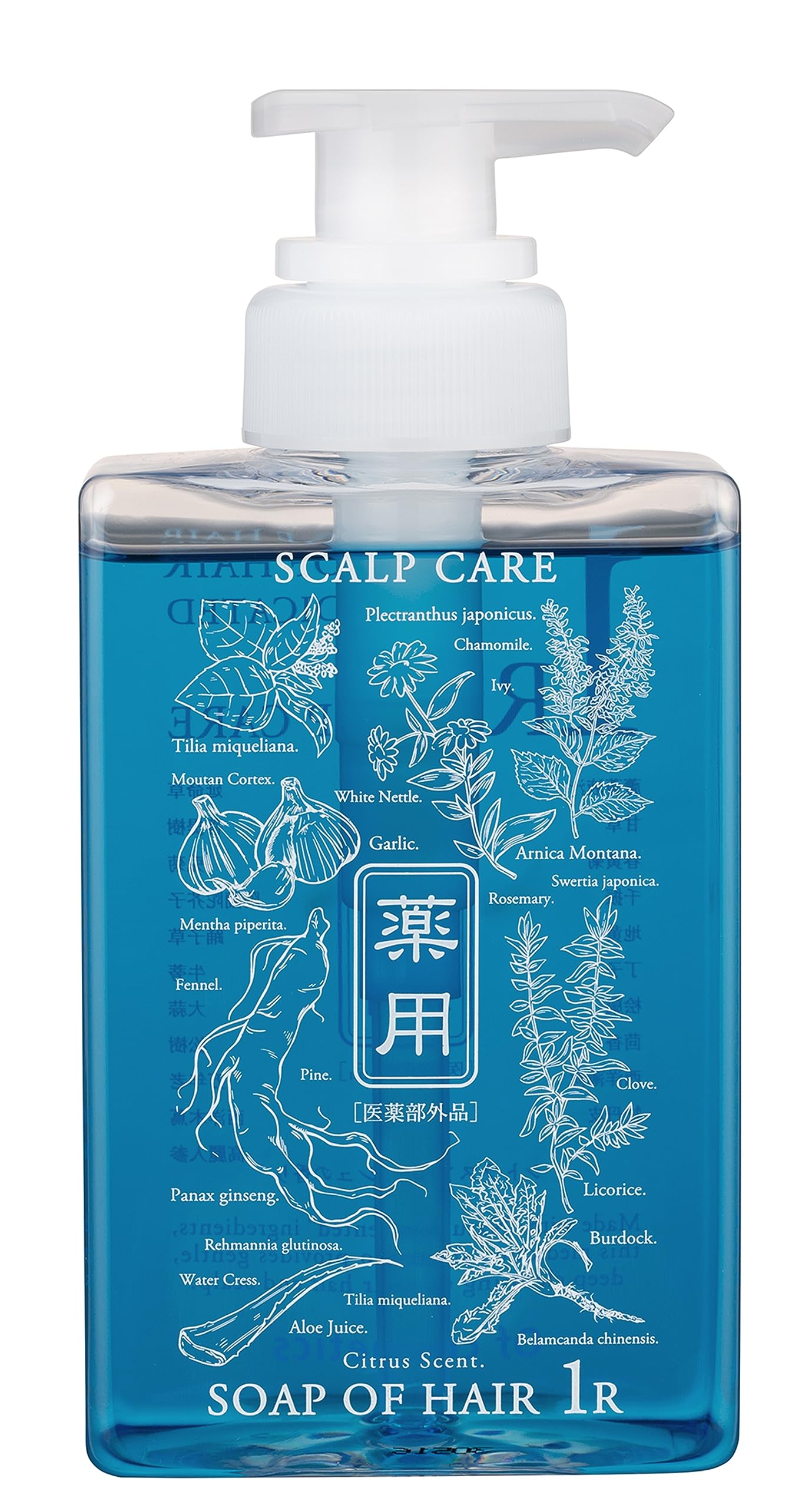 Amazon | 【頭皮を健やかに地肌整える】薬用ソープオブヘア・1-R 265ml