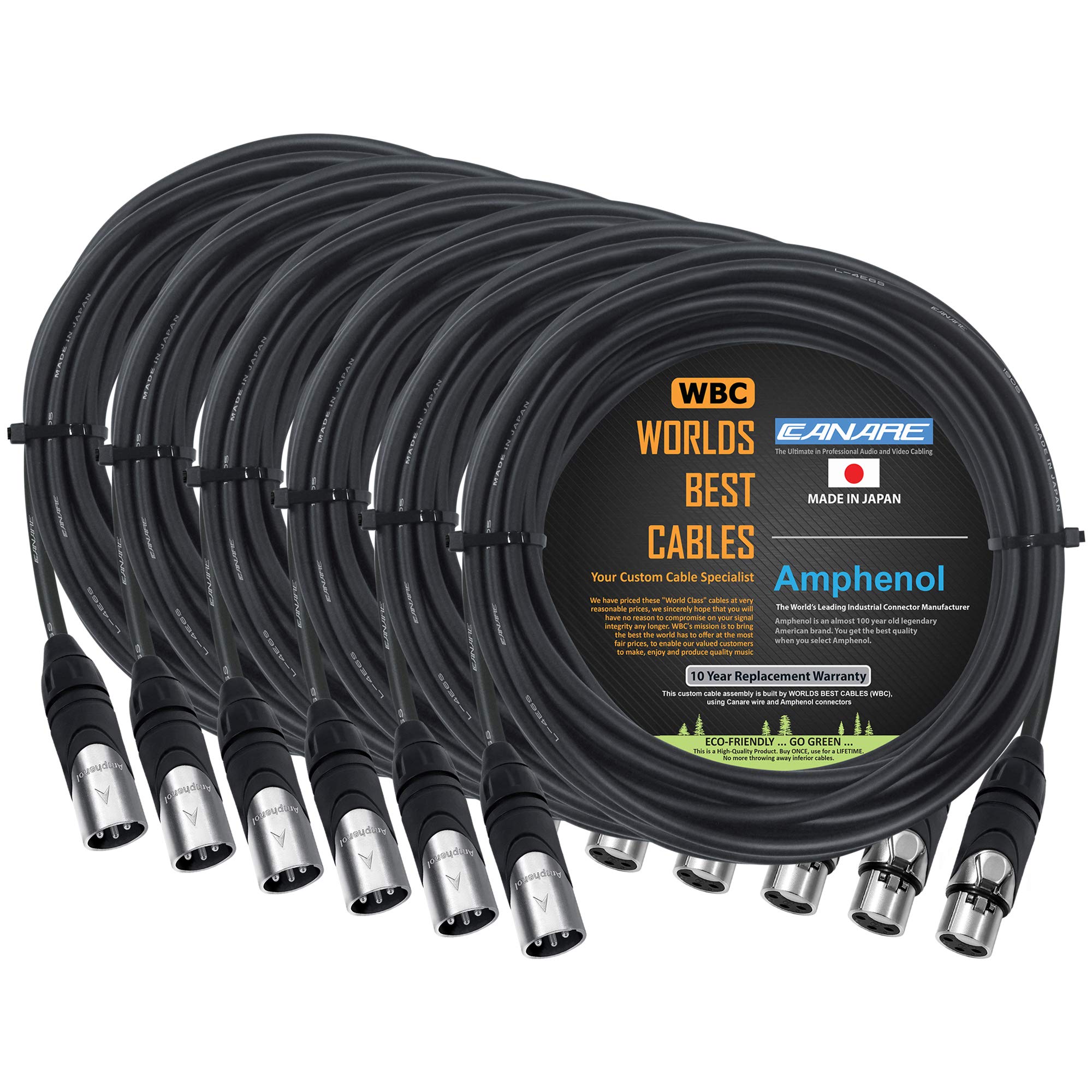 Amazon.co.jp: 6ユニット - 25フィート - Canare L-4E6S Star Quad