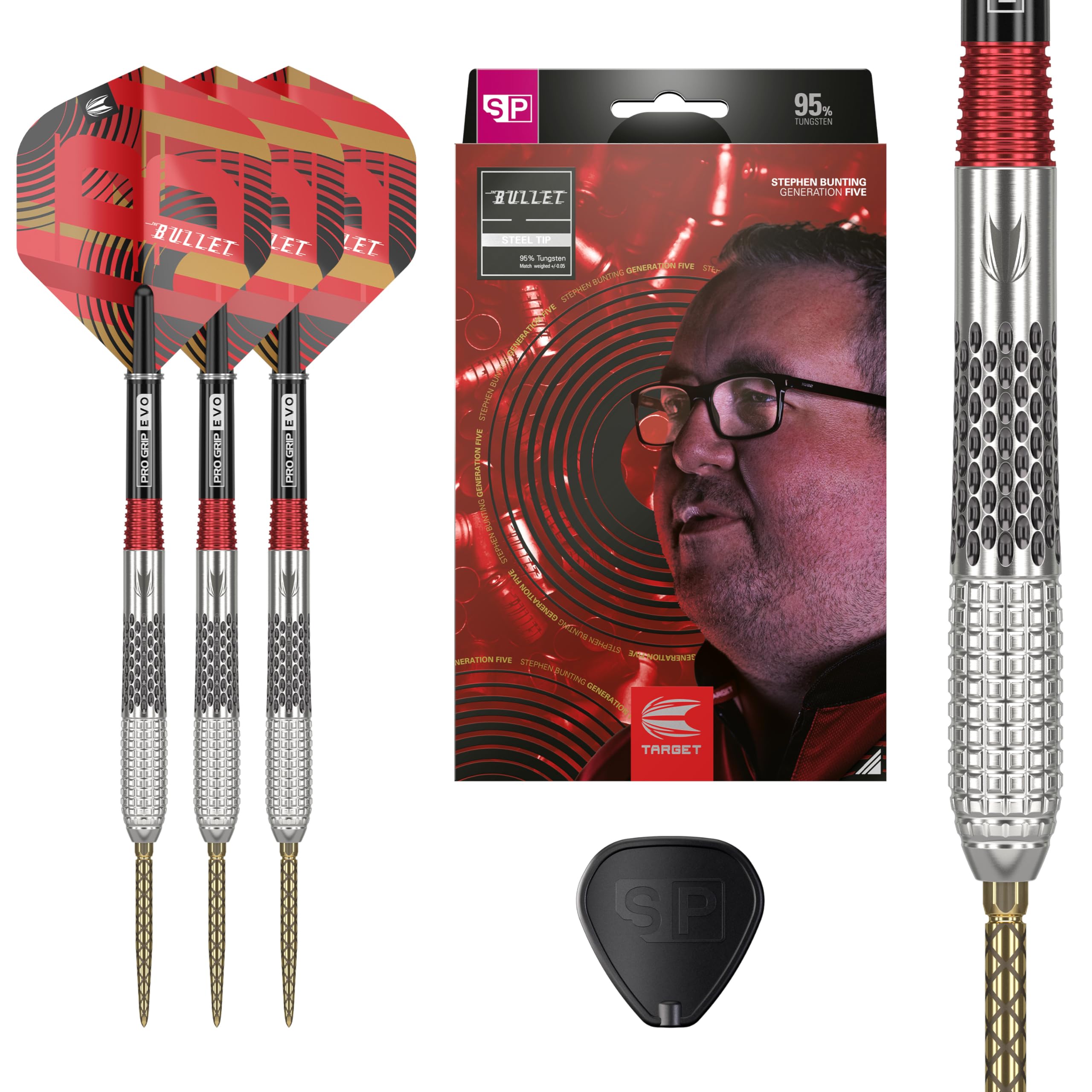Amazon.co.jp: TARGET Darts Stephen Bunting G5 95%タングステン
