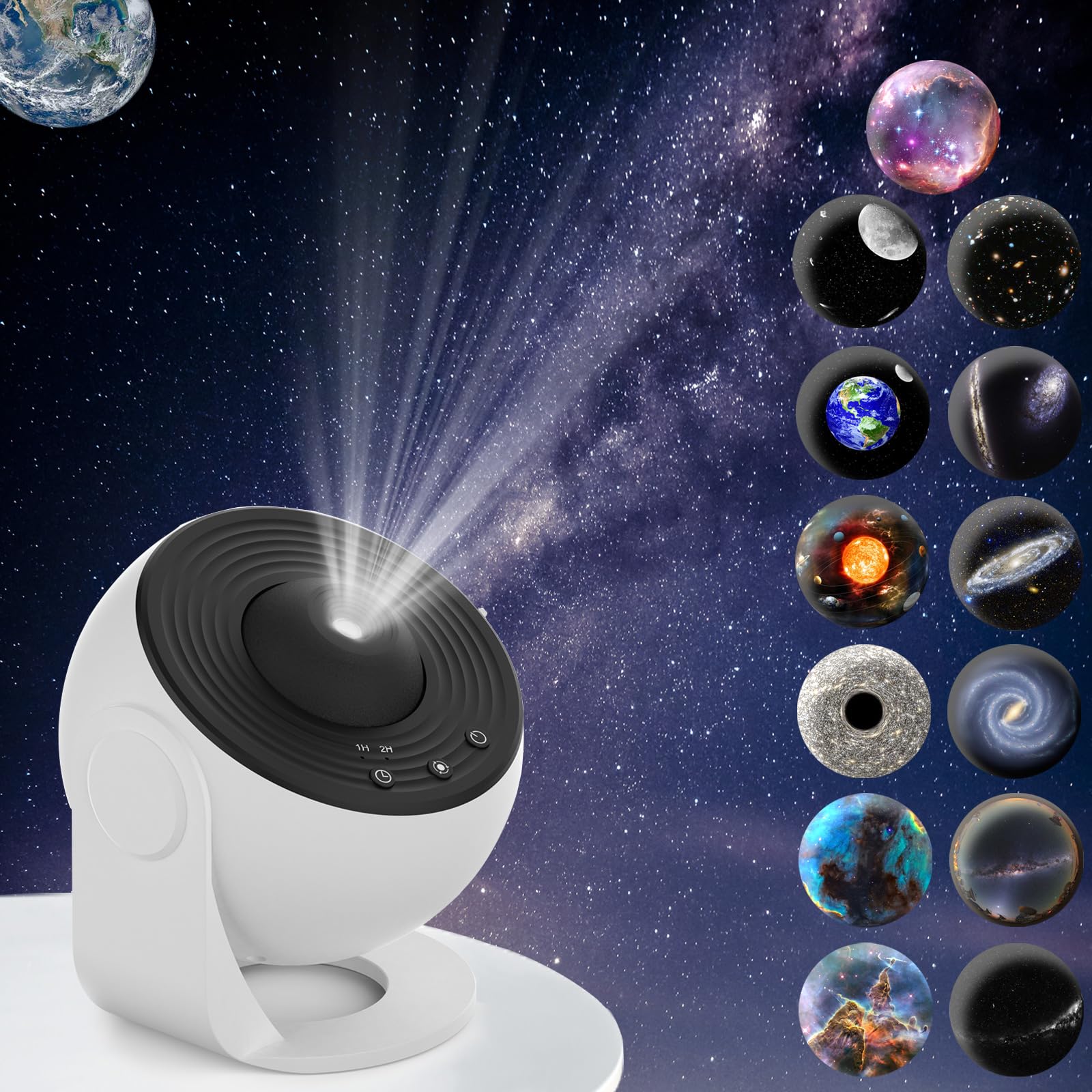 Amazon.co.jp: Galaxy プロジェクター、13イン1プラネタリウムスター