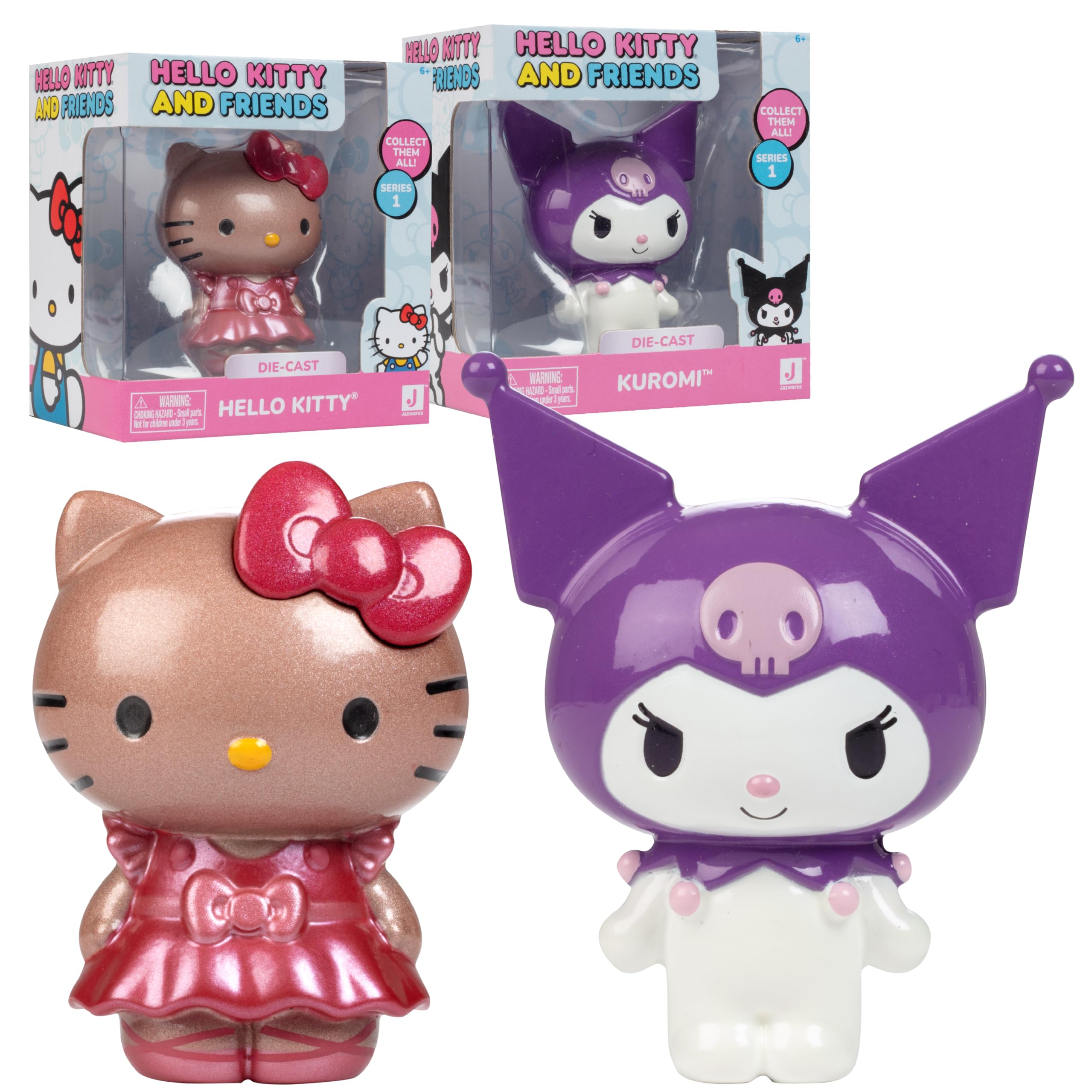 Amazon.co.jp: ハローキティとフレンズ 2インチ ハローキティ & クロミ