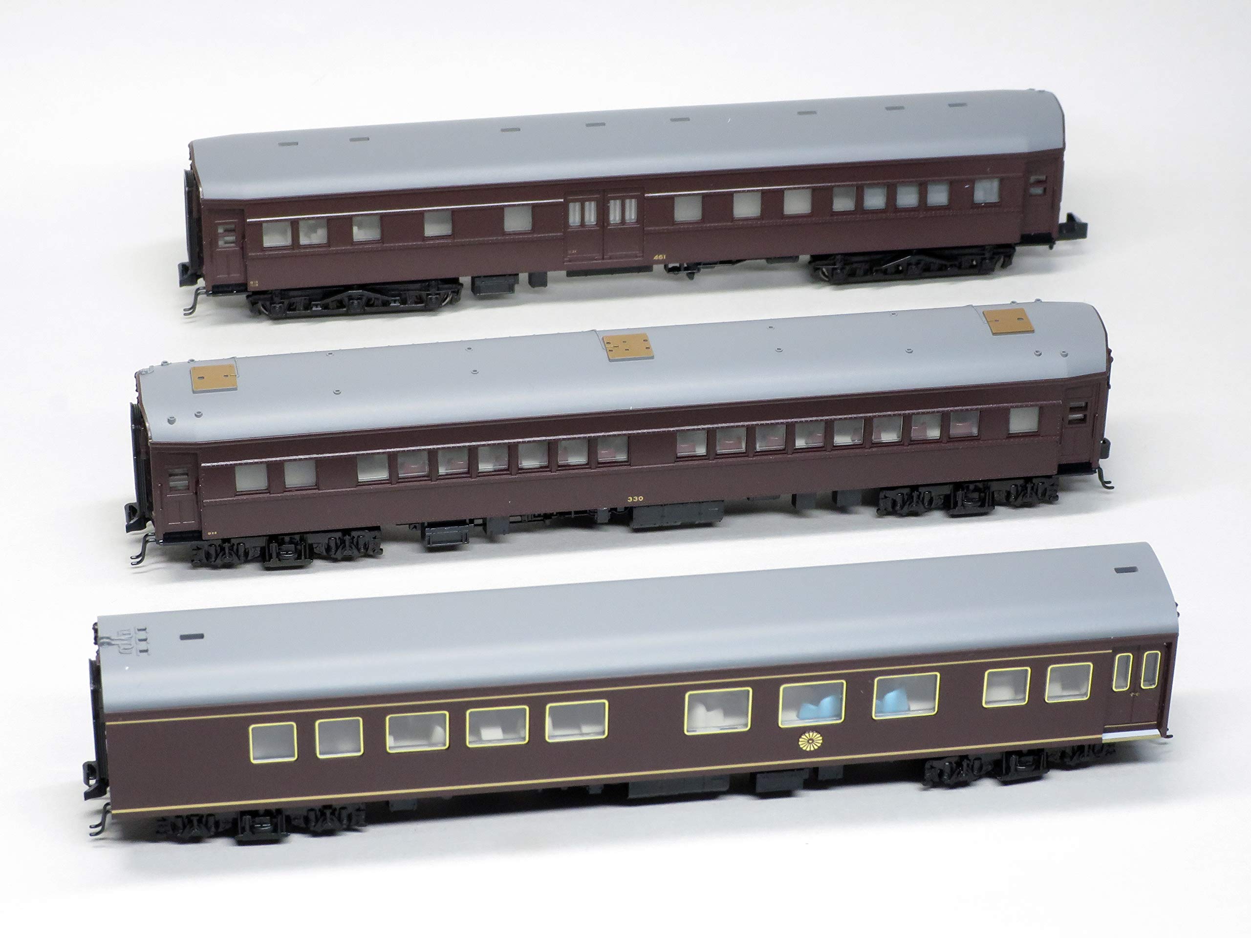 Amazon.co.jp: KATO Nゲージ お召列車1号編成 5両セット 10-418 鉄道