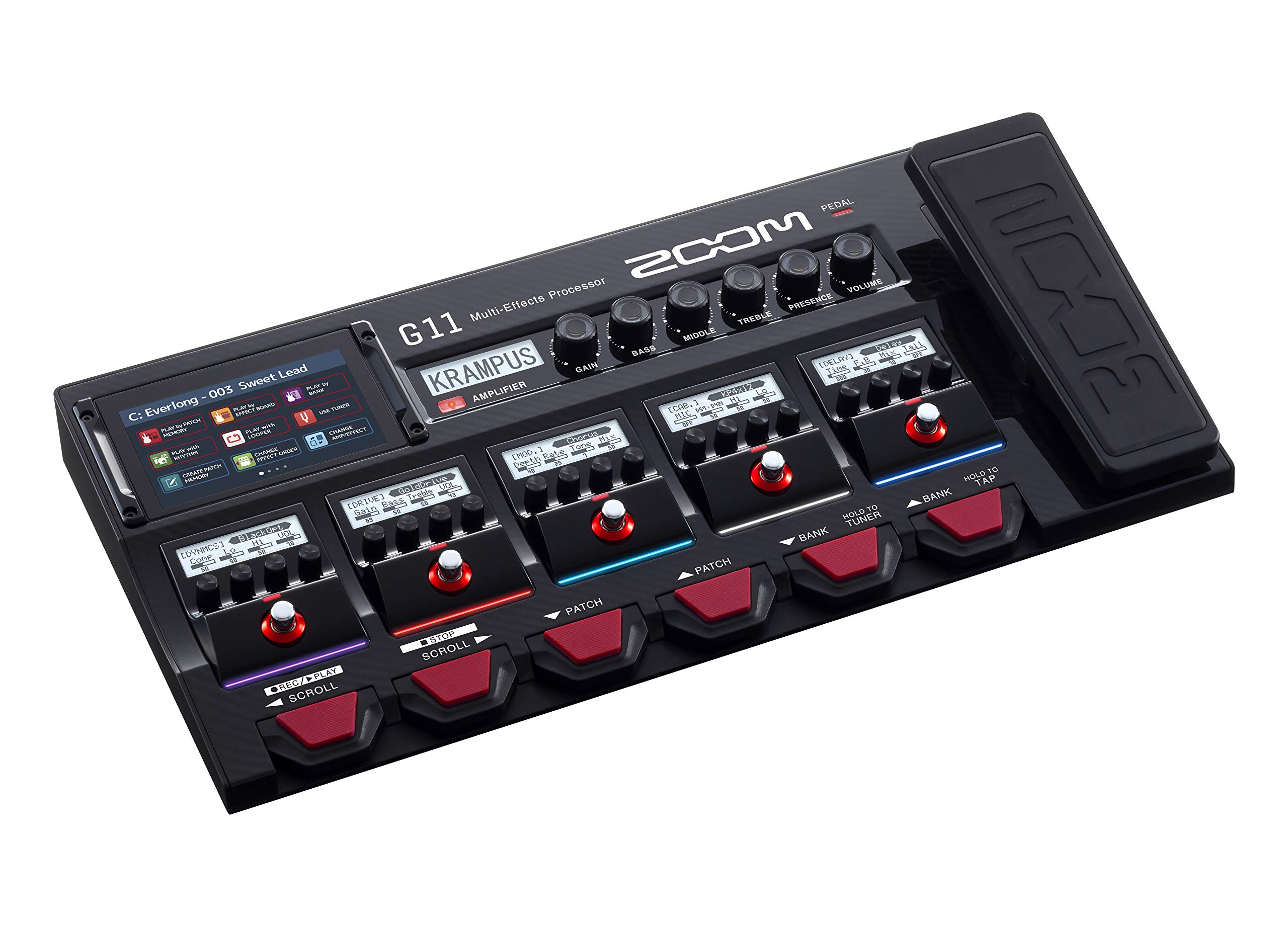 Amazon.com: Zoom G11 Guitar Multi-Effects Processor with