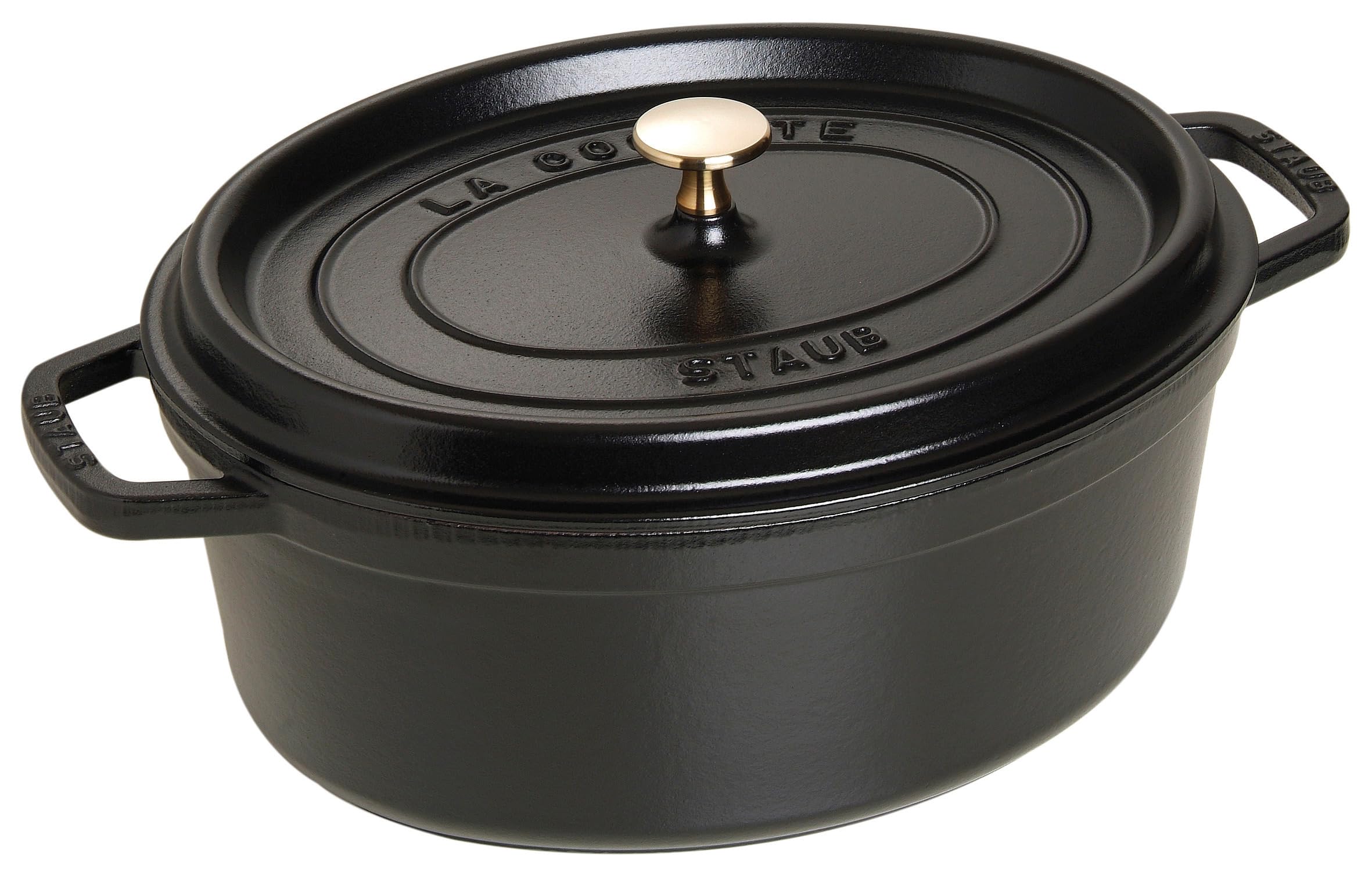 Amazon｜staub ストウブ 「 ピコ ココット オーバル ブラック 33cm