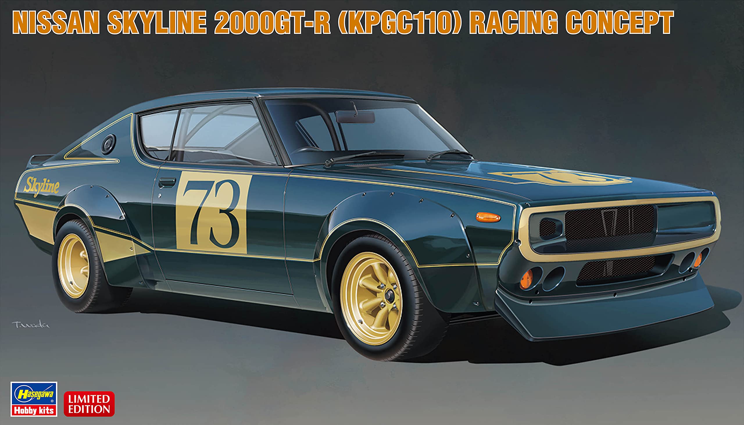 Amazon.com: Hasegawa 20642 1/24 Nissan Skyline 2000GT-R Racing