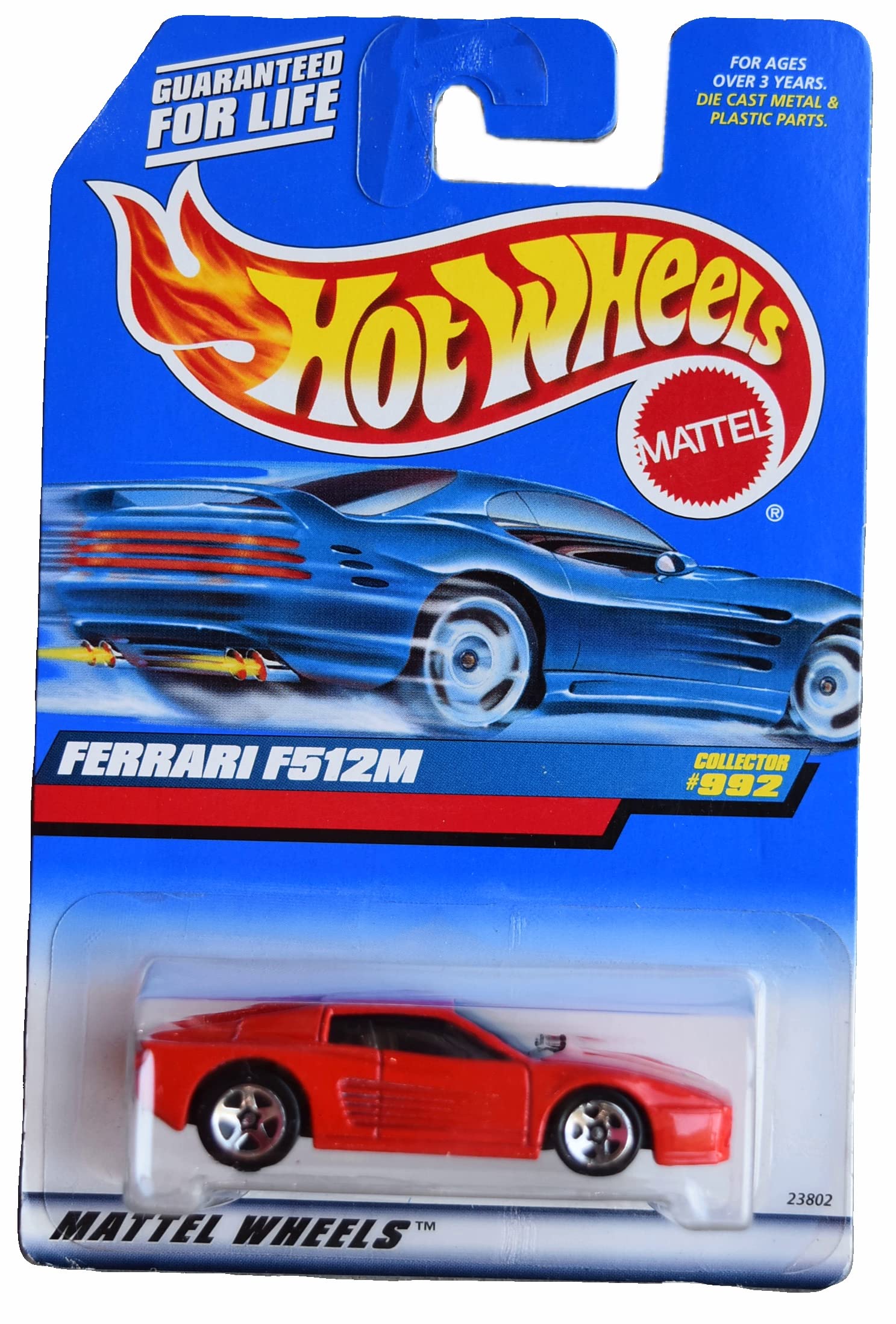 Hot Wheels Ferrari F512M Collector #992 [Red] : Amazon.ca: Toys