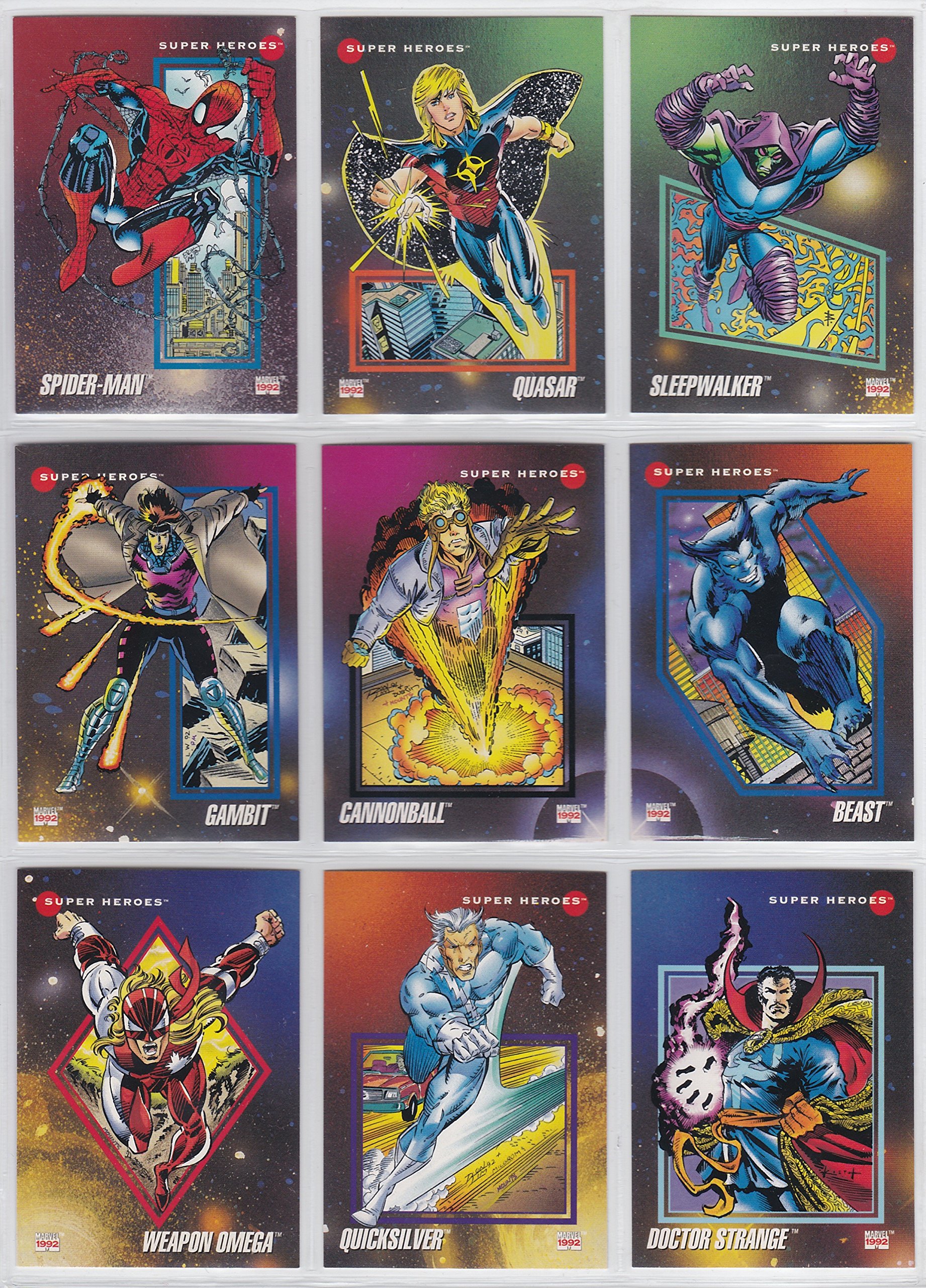 Amazon.com: 1992 Marvel Universe Series III Base Set of 200 Cards