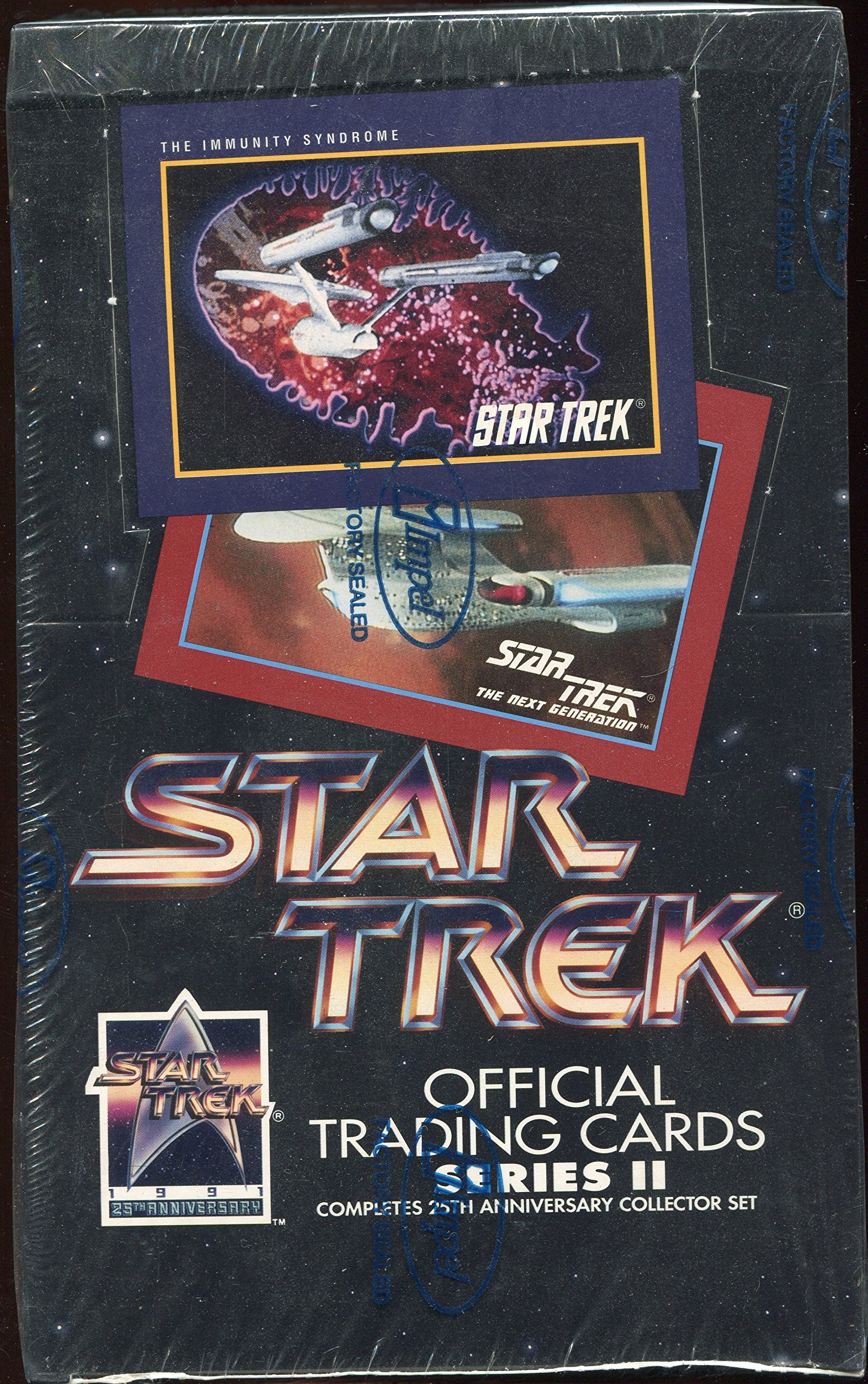Amazon.com: Star Trek Official Trading Cards Series II 1991 Sealed