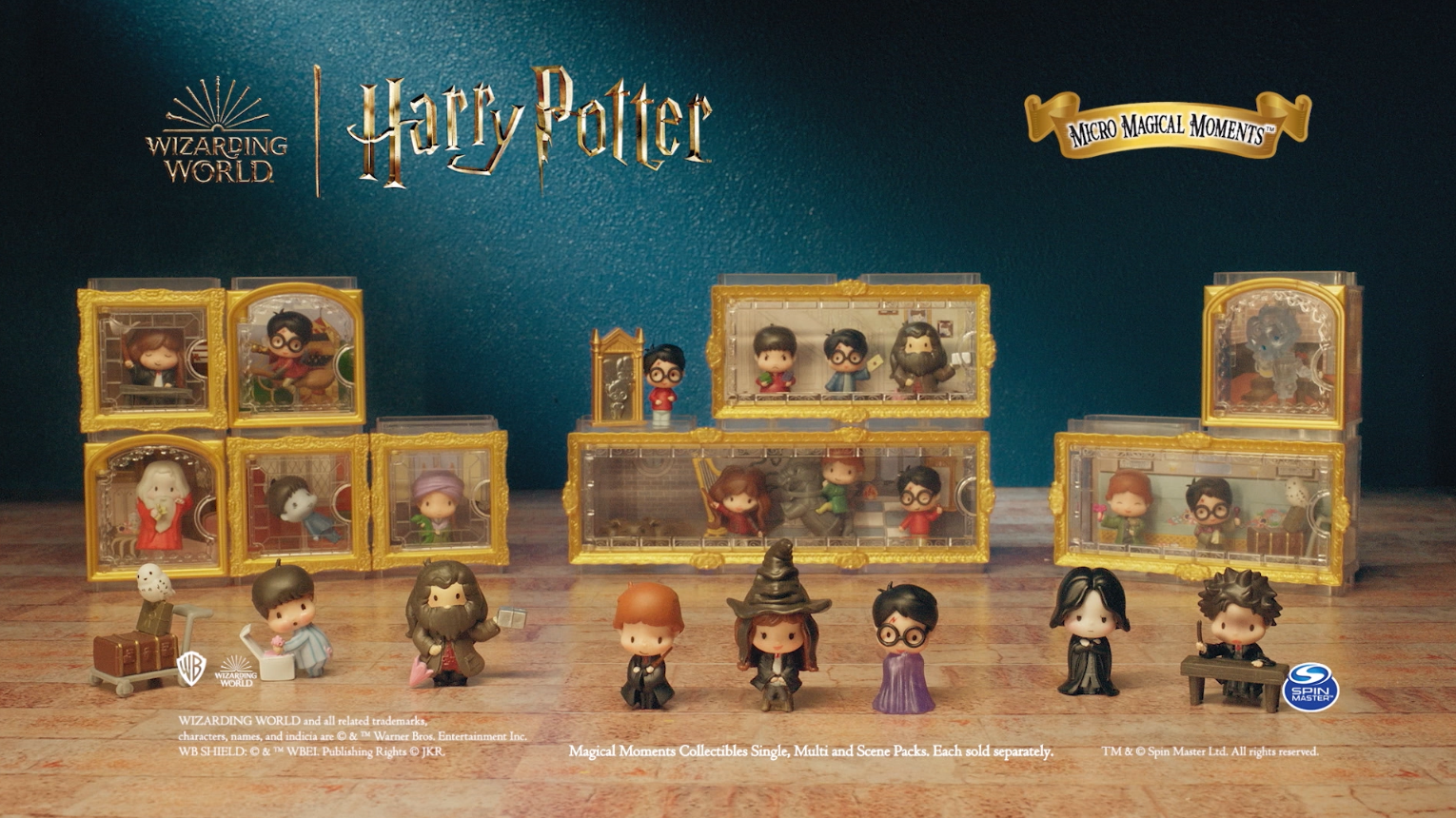 Amazon.com: Wizarding World Harry Potter, Micro Magical Moments