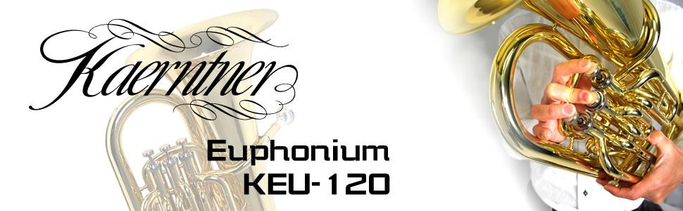 Amazon | Kaerntner ケルントナー ユーフォニウム KEU-120 (セミハード