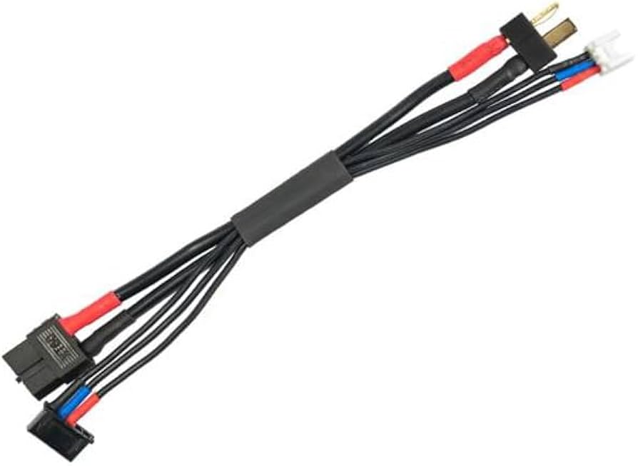 Amazon | ハイテック XT60⇒ディーンズコネクター 充電ケーブル タミヤ