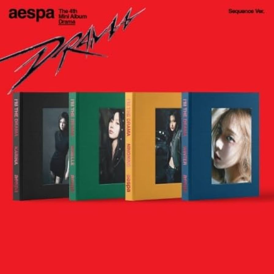 Amazon.com: aespa Drama 4th Mini Album Sequence Ver (NINGNING)