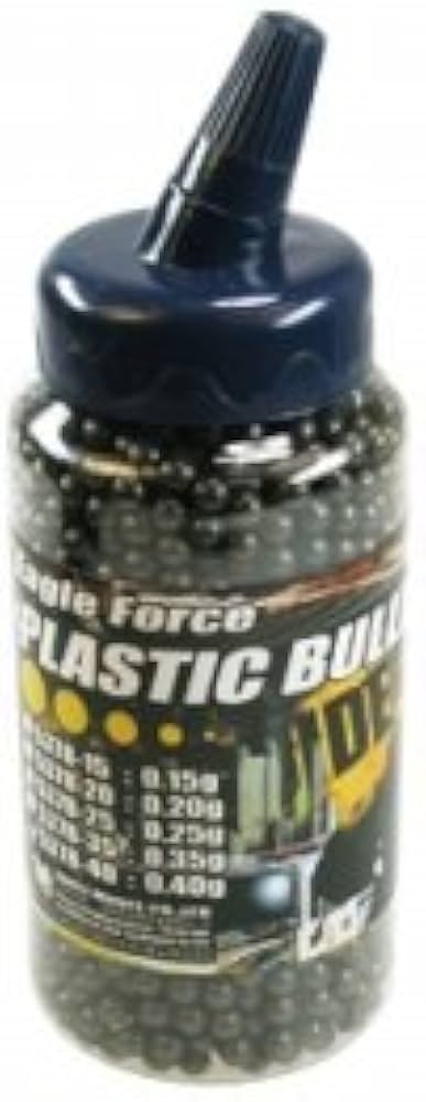 Amazon.co.jp: △超精密0.4g,6mm,BB弾× 2000発BBボトル付,5378V2-40