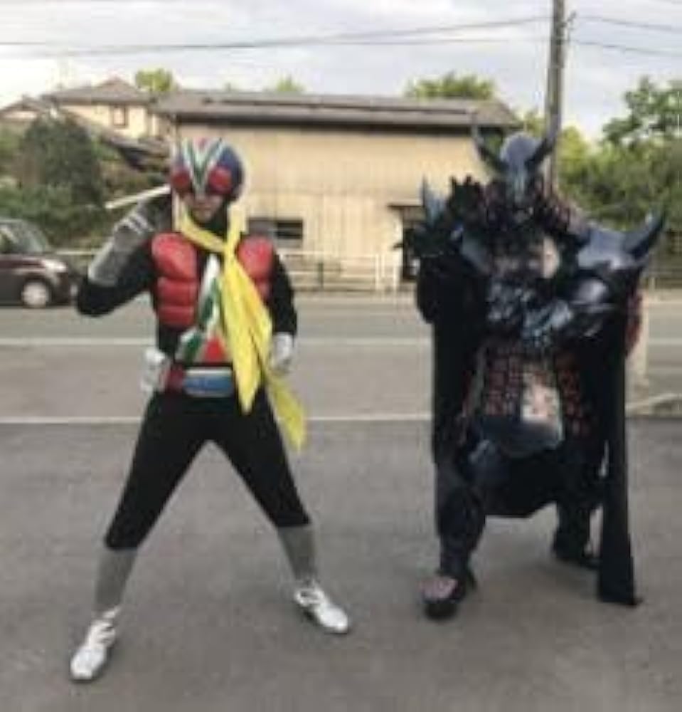 Amazon.co.jp: [ユーアズコス] Z ライダーマン アトラク コスプレ 衣装