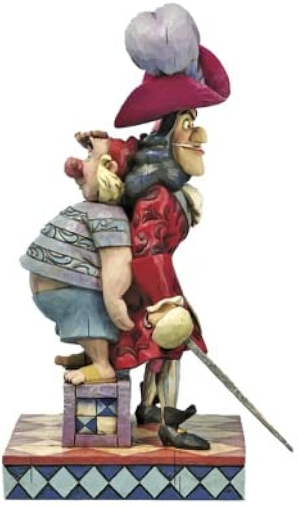 Amazon.com: Disney Jim Shore Captain Hook & Mr Smee : Home & Kitchen