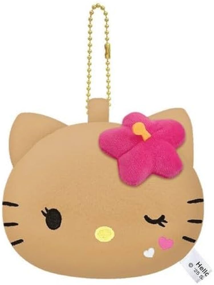 Amazon.co.jp: ハローキティ ぬいぐるみミラー 日焼けキティ
