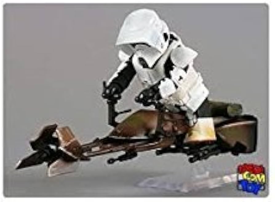 Amazon.co.jp: KUBRICK STAR WARS スピーダー・バイク with スカウト